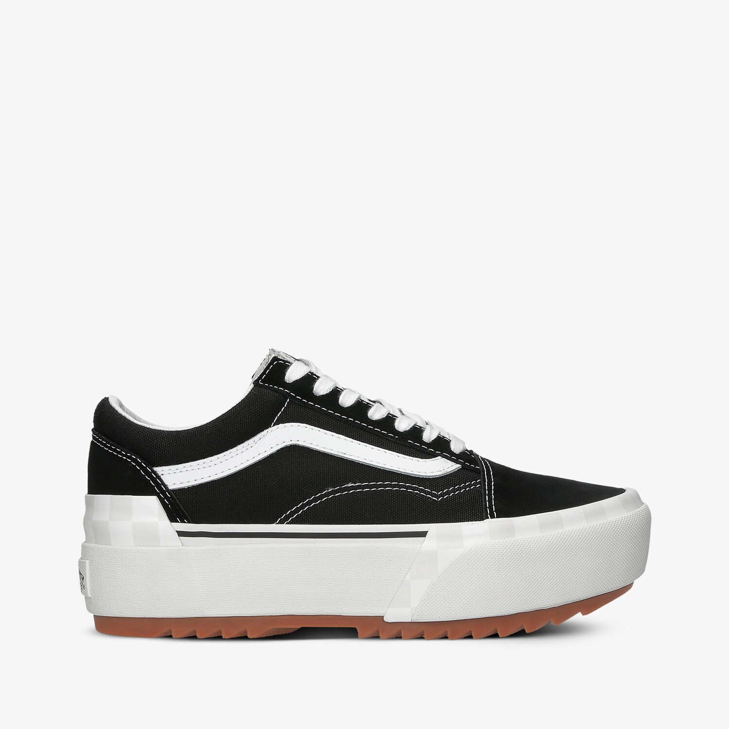 Damen Sneaker VANS OLD SKOOL STACKED  VN0A4U155ZN1 Schwarz