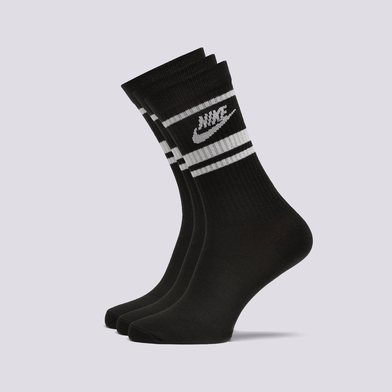 Damen Socken NIKE ESSENTIAL STRIPE SOCKS (3 PACKS)  DX5089-010 Schwarz