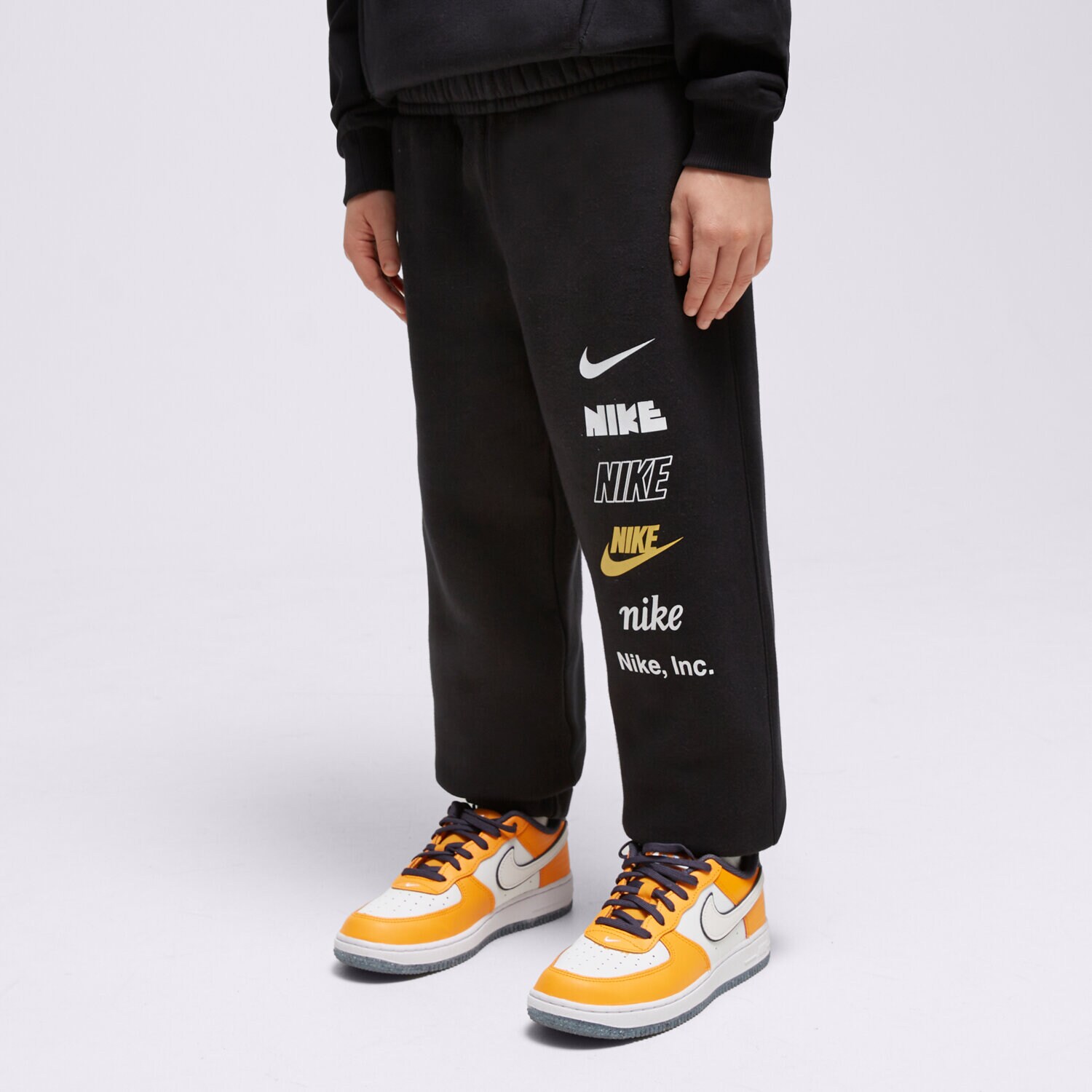 Kinder Hosen NIKE HOSE B NSW JOGGER BB MLOGO DX5160-010 Schwarz