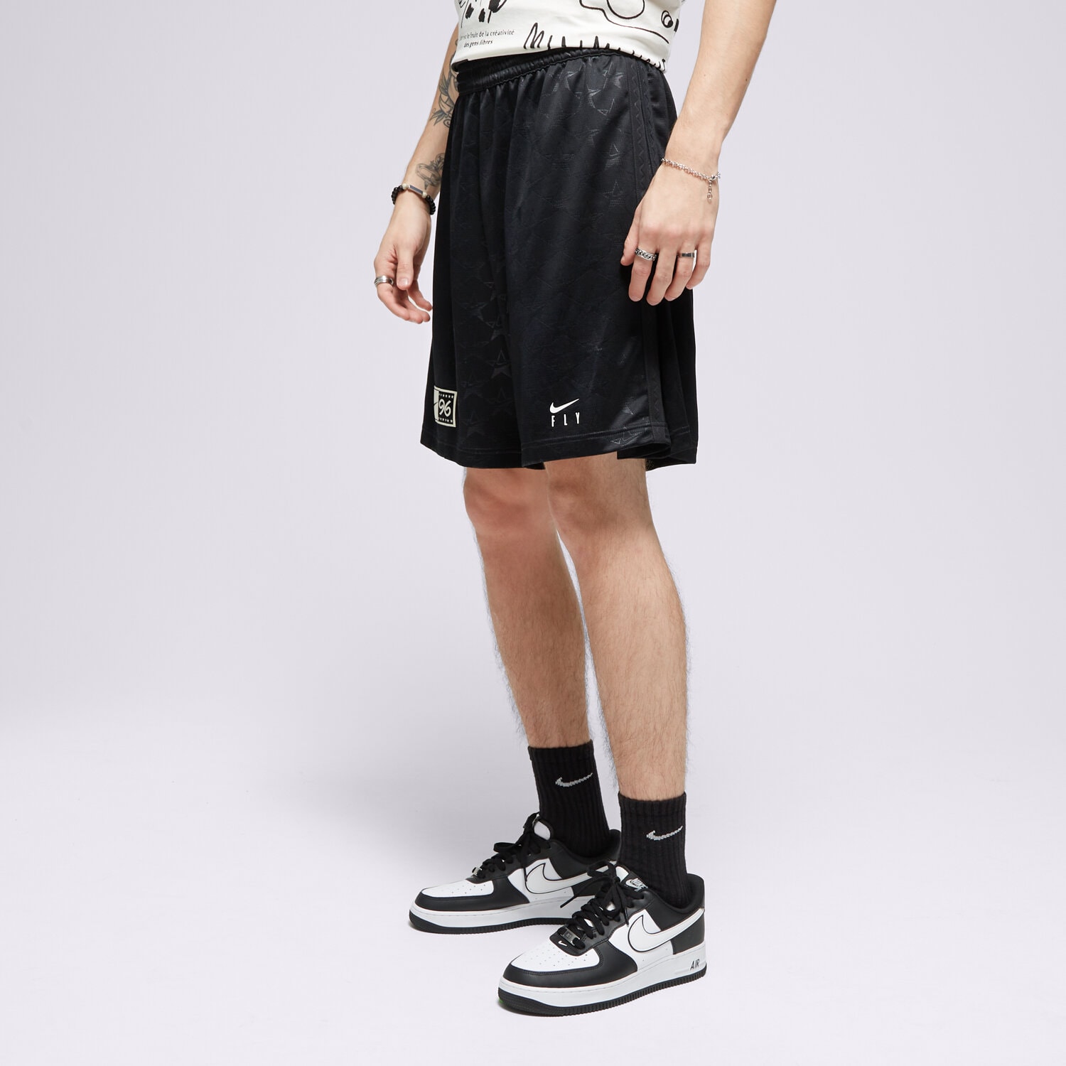 Herren Shorts NIKE SHORTS W NK SEASONAL NBA DX3948-010 Schwarz