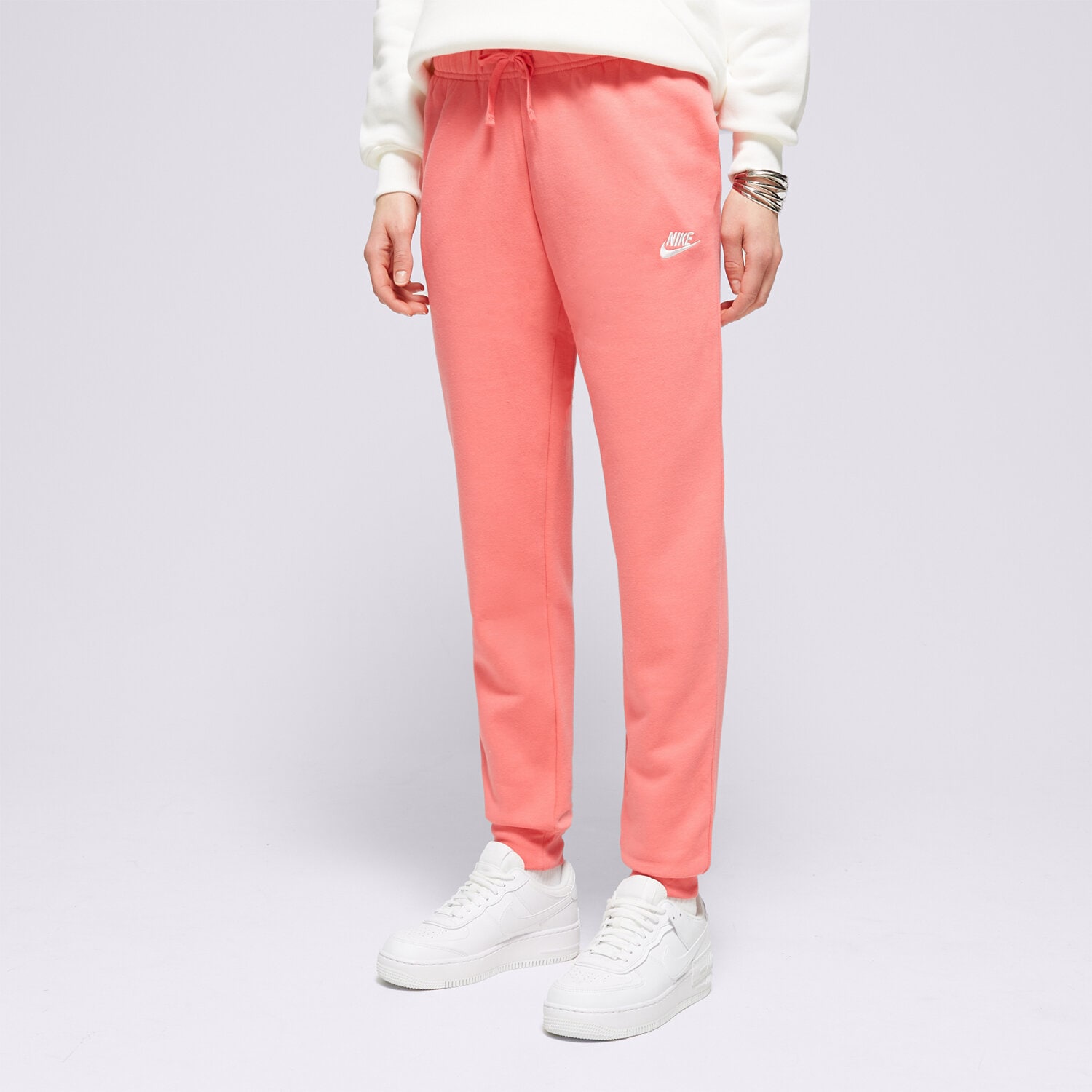 Damen Hosen NIKE HOSE W NSW CLUB FLC MR STD DQ5191-894 Rosa