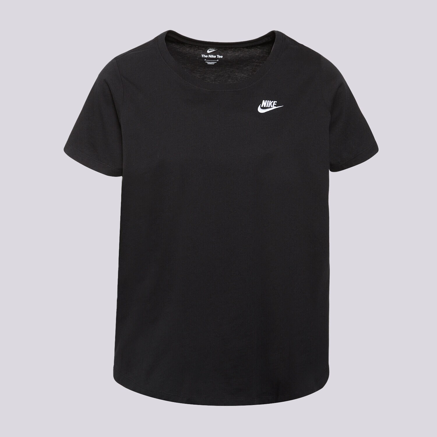 Damen T-Shirt NIKE T-SHIRT W NSW TEE CLUB SIZE PLUS FD0646-010 Schwarz