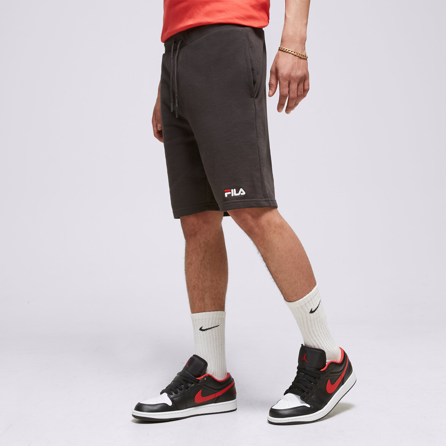 Herren Shorts FILA SHORTS YELE SS23SPM230235 Schwarz