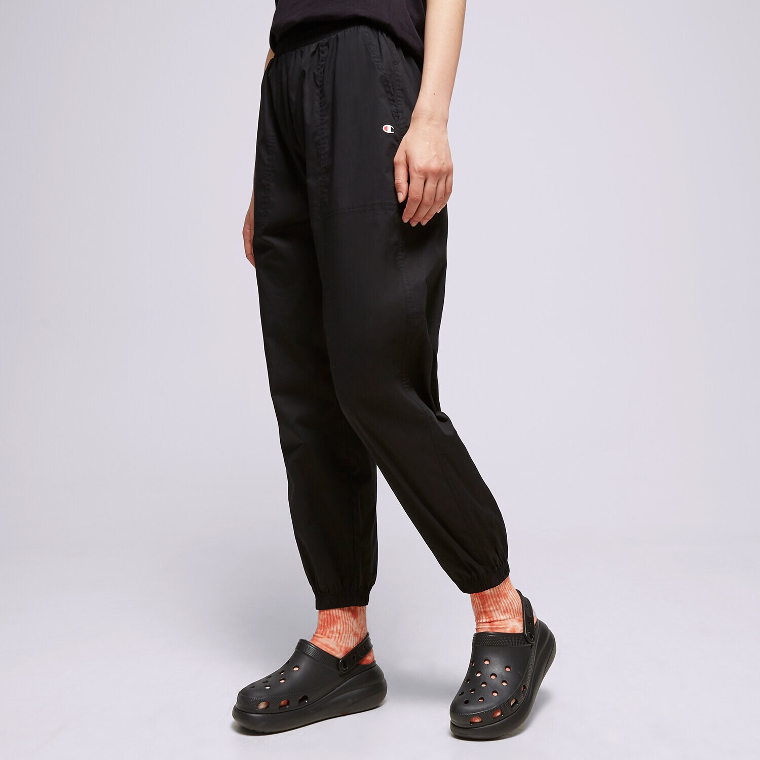 Damen Hosen CHAMPION HOSE ELASTIC CUFF PANTS 116102KK001 Schwarz