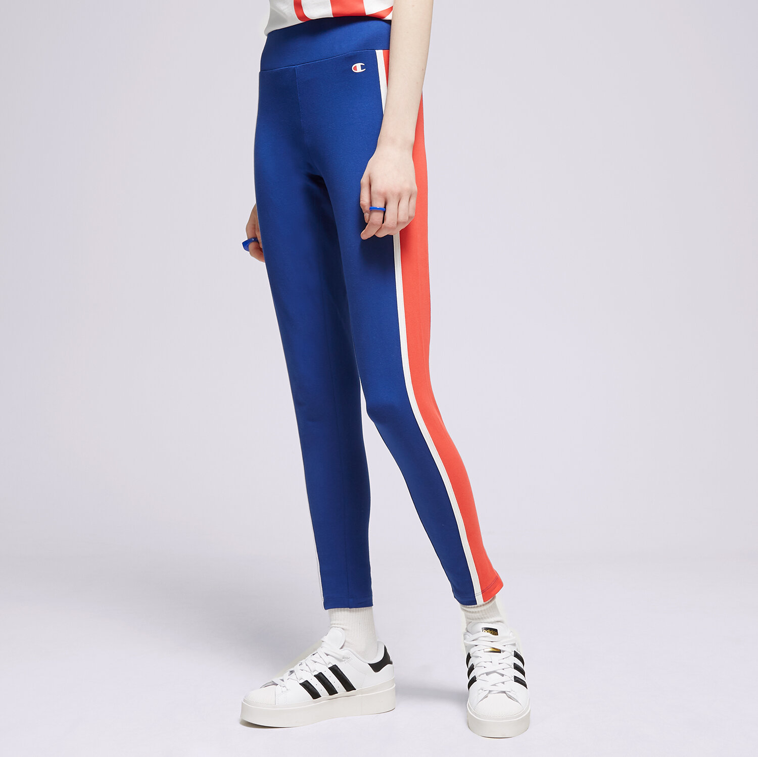 Damen Hosen CHAMPION CROP LEGGINGS 116227BS025 Dunkelblau