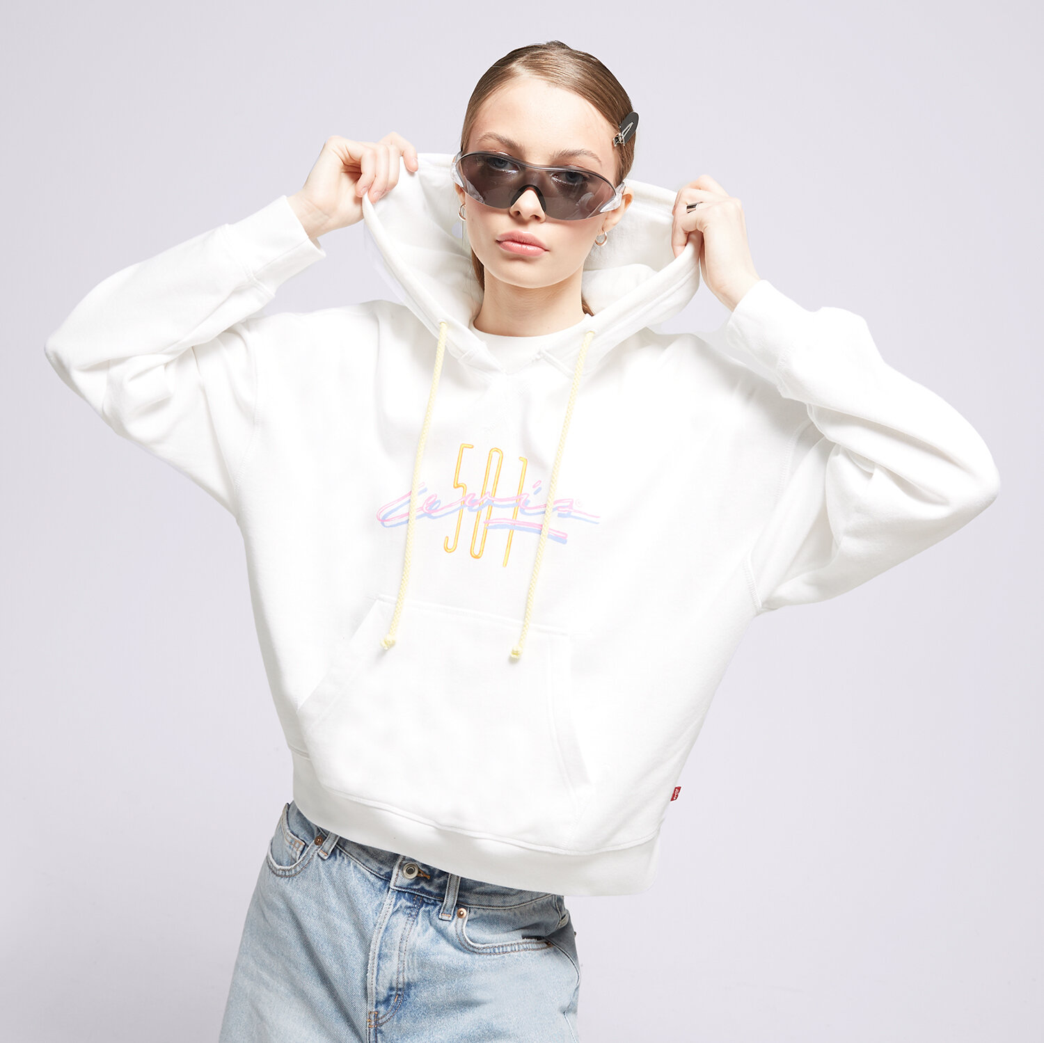 Damen LEVI'S HOODIE AUTHENTIC 501 ANNIVERSARY A5591-0000 Multicolor