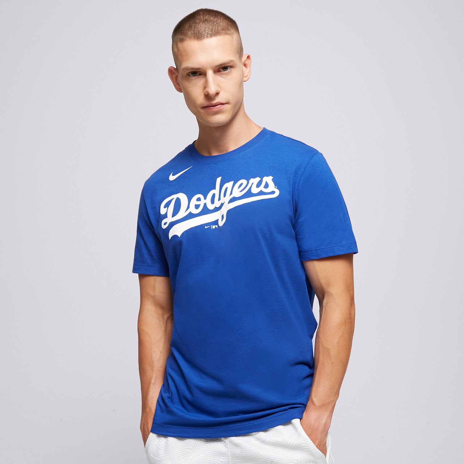 Herren T-Shirt NIKE T-SHIRT LOS ANGELES DODGERS MLB N199-4EW-LD-M3X Blau