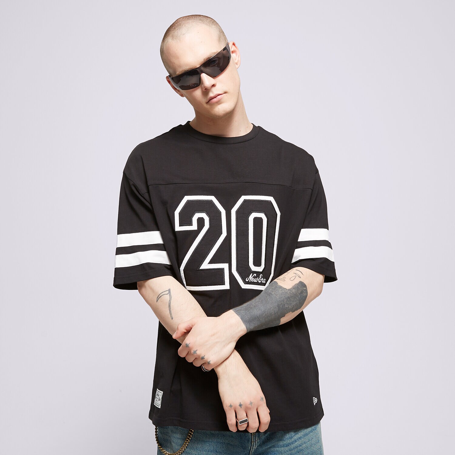 Herren T-Shirt NEW ERA T-SHIRT NE OS NONE 60357079 Schwarz