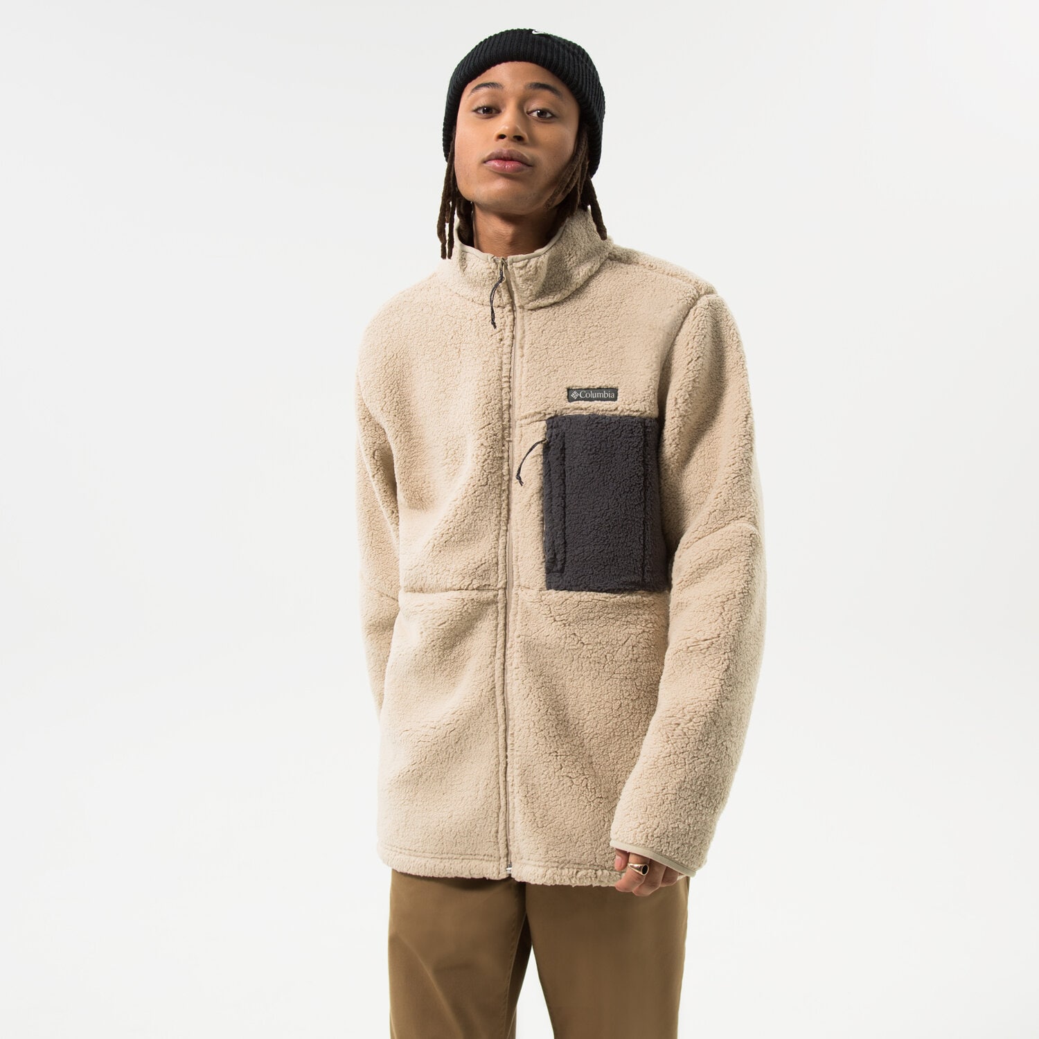 Herren COLUMBIA FLEECESHIRT MOUNTAINSIDE™ HEAVYWEIGHT 1911083271 Grau