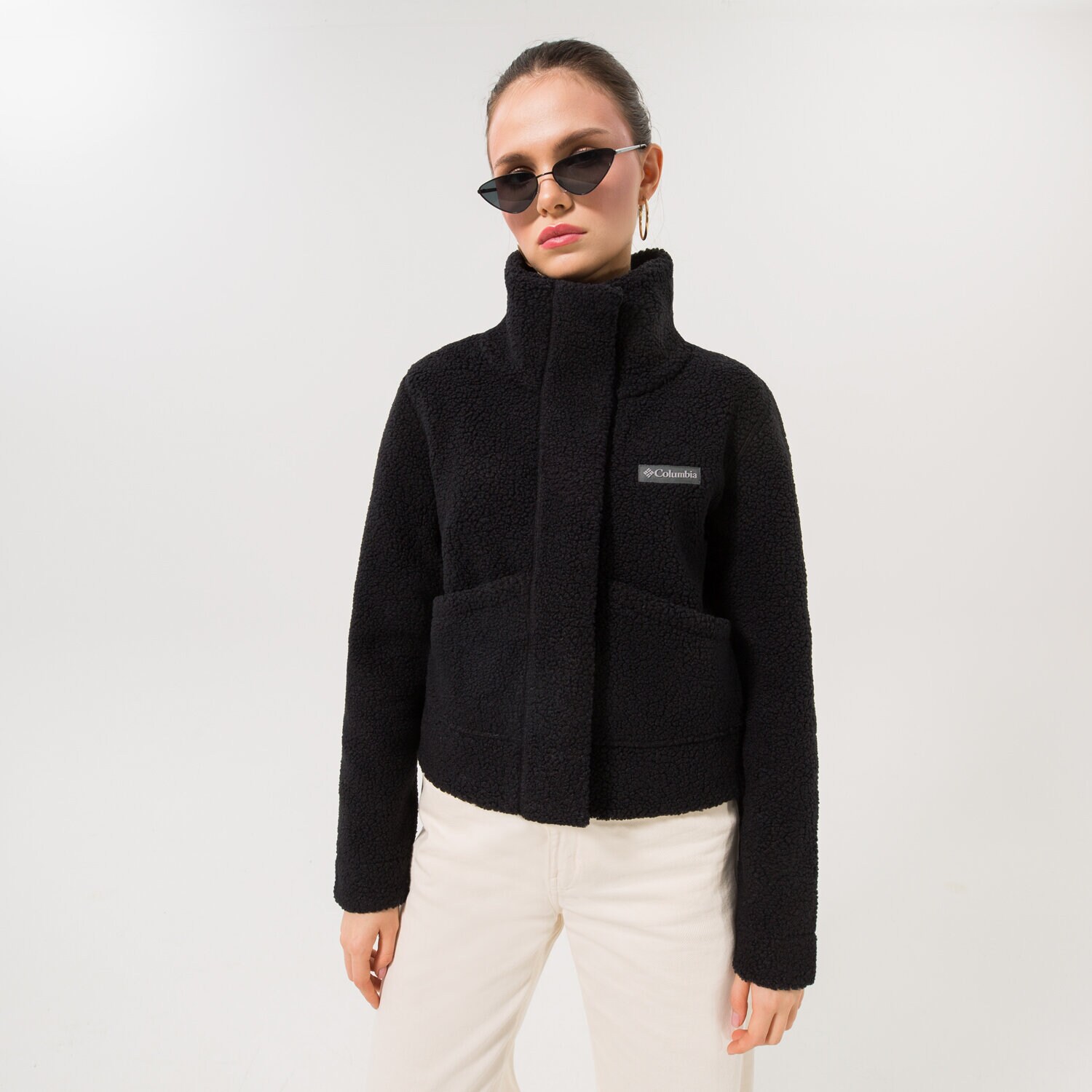 Damen COLUMBIA FLEECESHIRT PANORAMA™ SNAP 2012654010 Schwarz