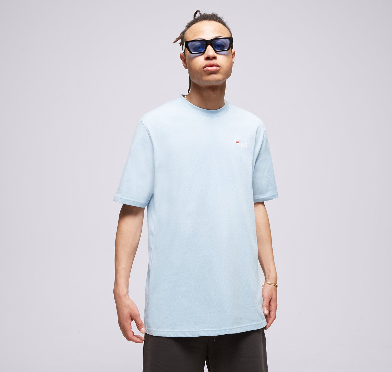 Herren T-Shirt FILA T-SHIRT DRINGO SS23SPM229509 Blau