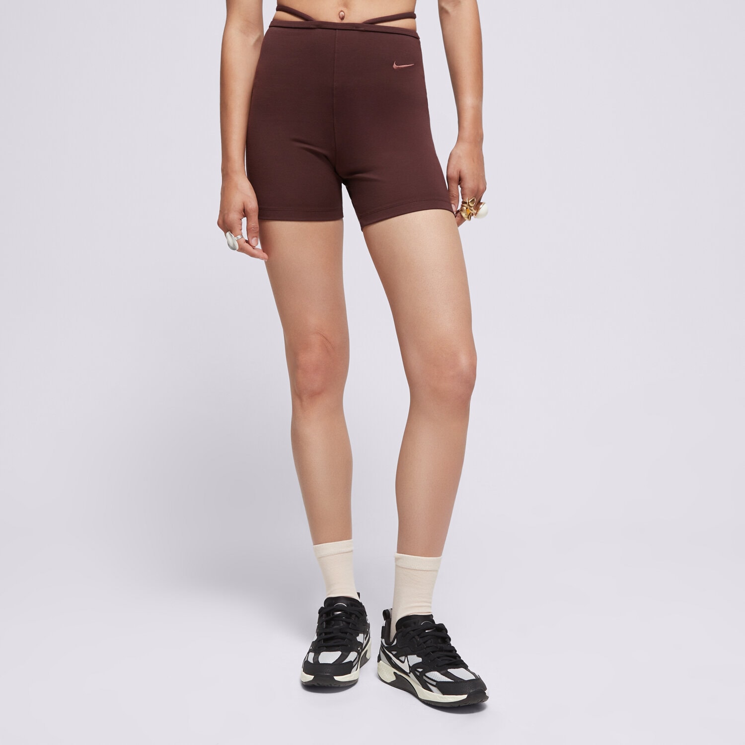 Damen Shorts NIKE SHORTS W NSW EVRDY MOD HR BIKE DV7928-227 Schwarz