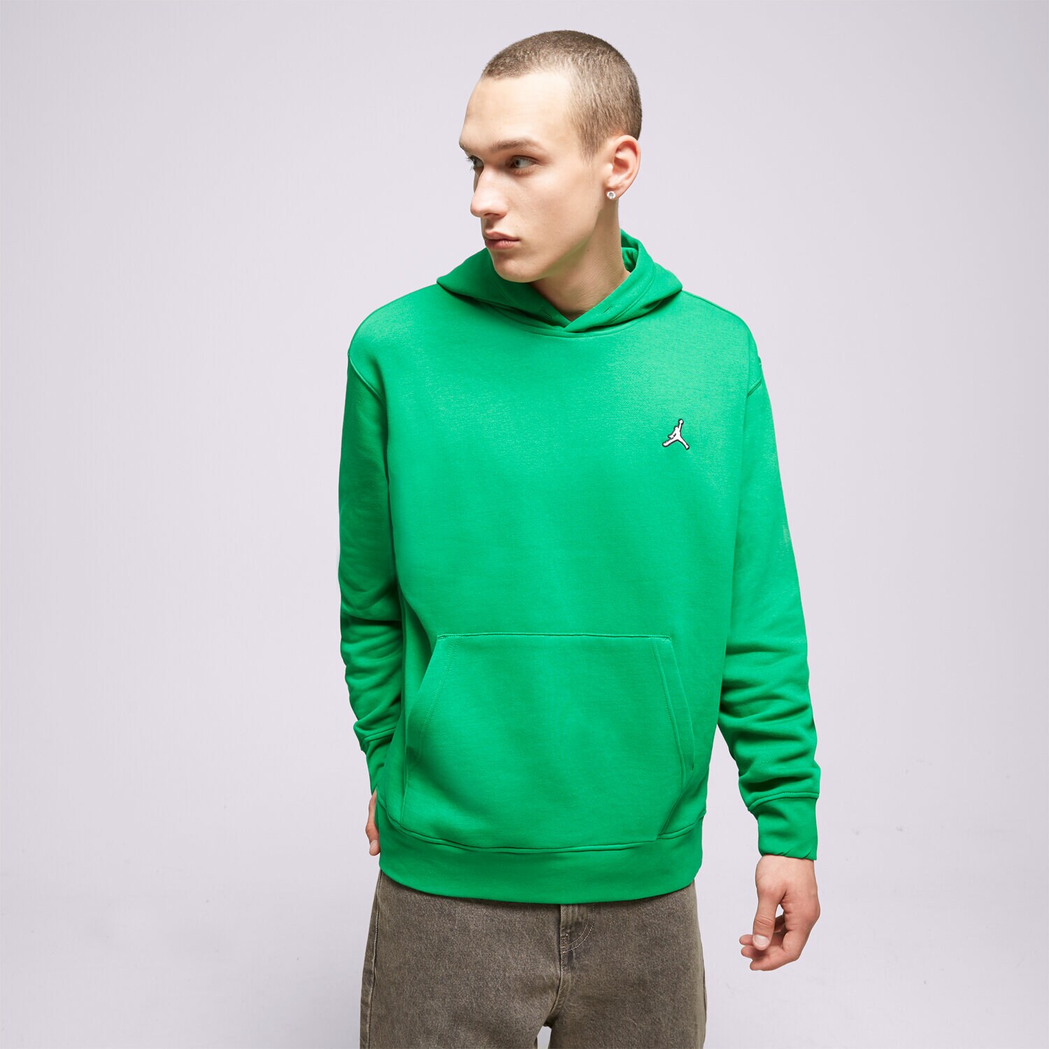 Herren JORDAN HOODIE M J ESS FLC PO DQ7466-310 Grün