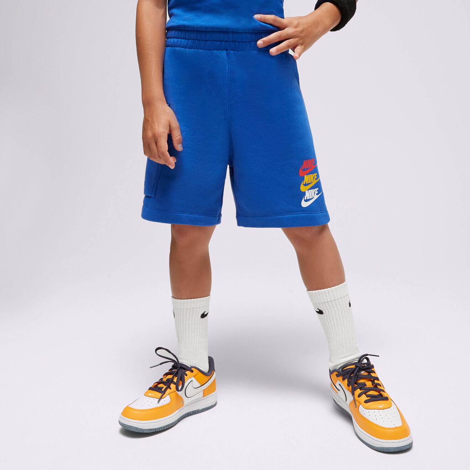 Kinder NIKE SHORTS B NSW SI FLC CARGO FJ5530-480 Blau