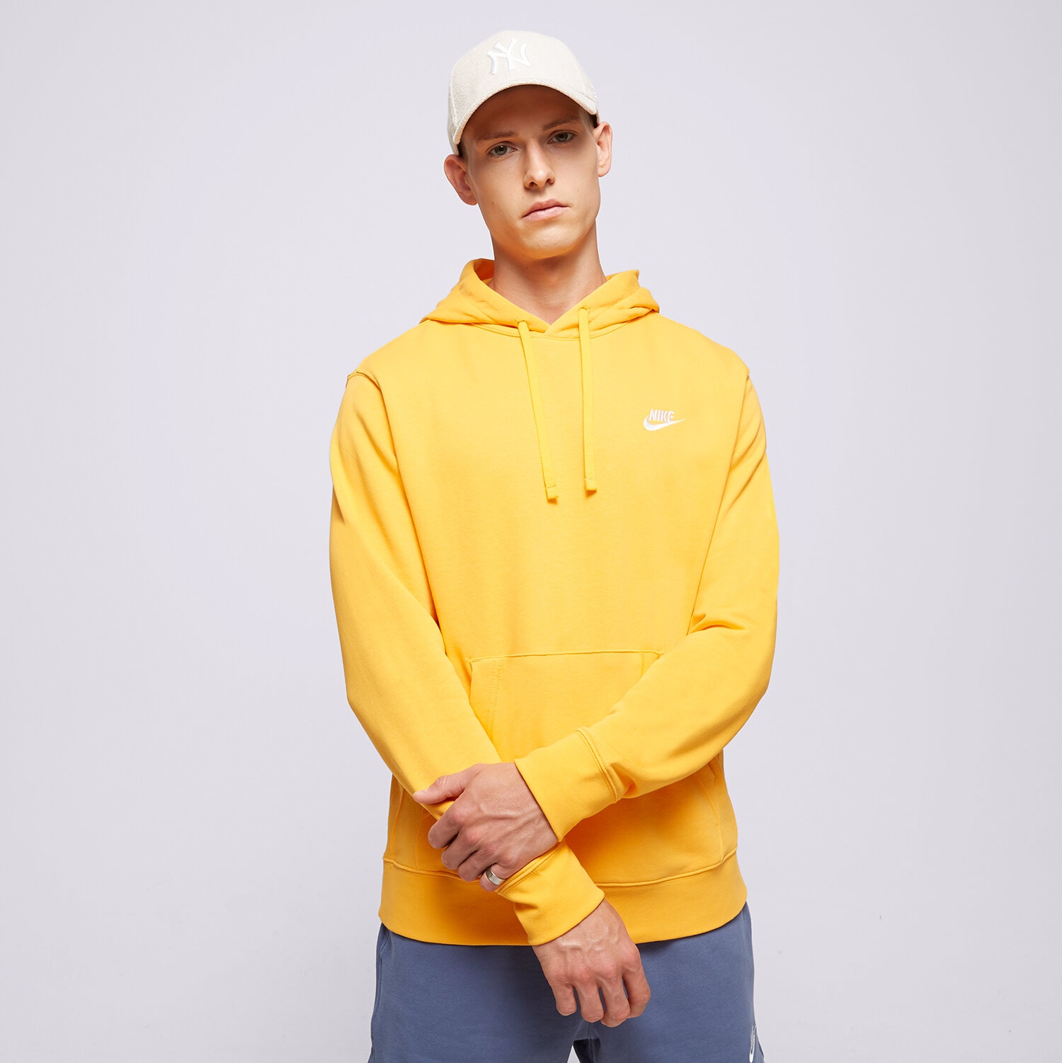 Herren NIKE HOODIE NIKE SPORTSWEAR CLUB CZ7857-717 Gelb