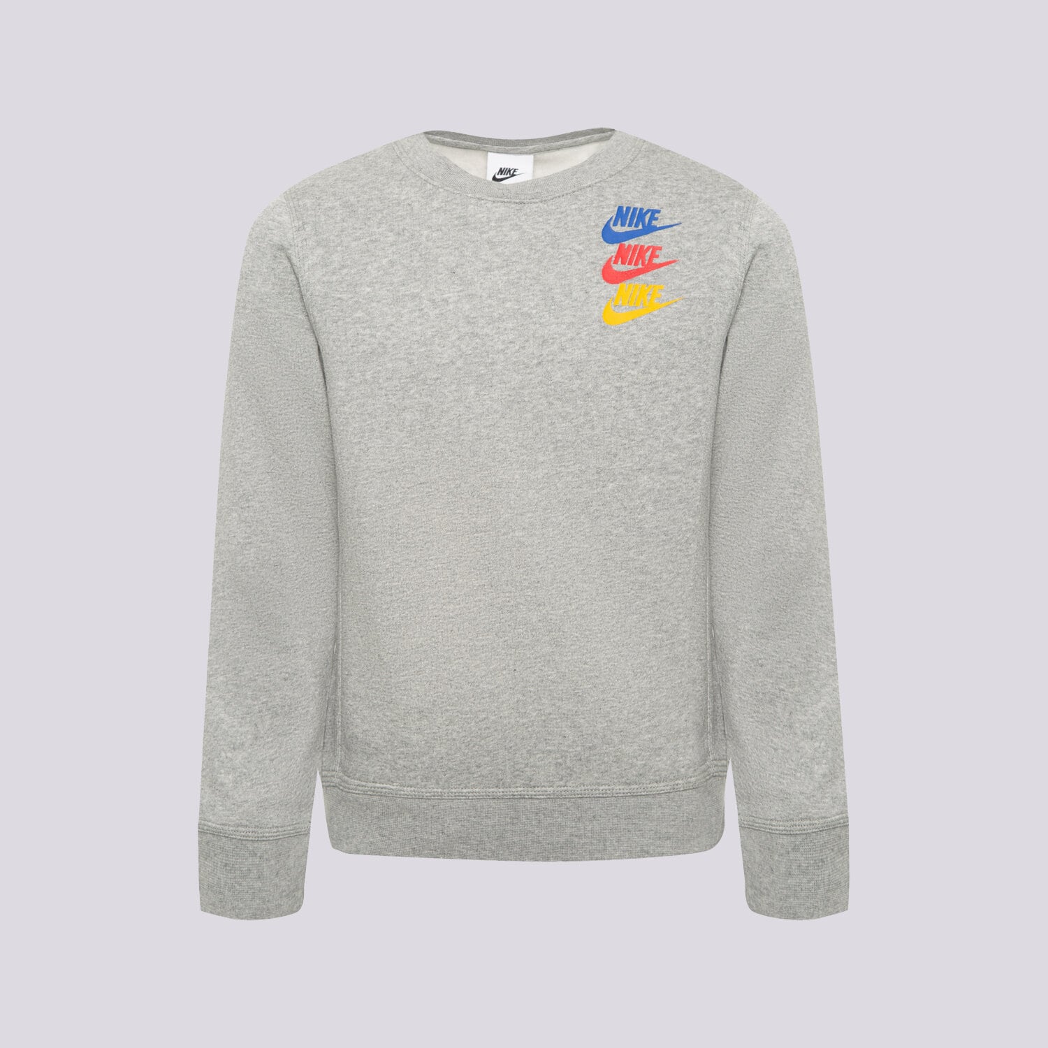 Kinder NIKE SWEATSHIRT B NSW SI FLC CREW BB FD1199-063 Grau