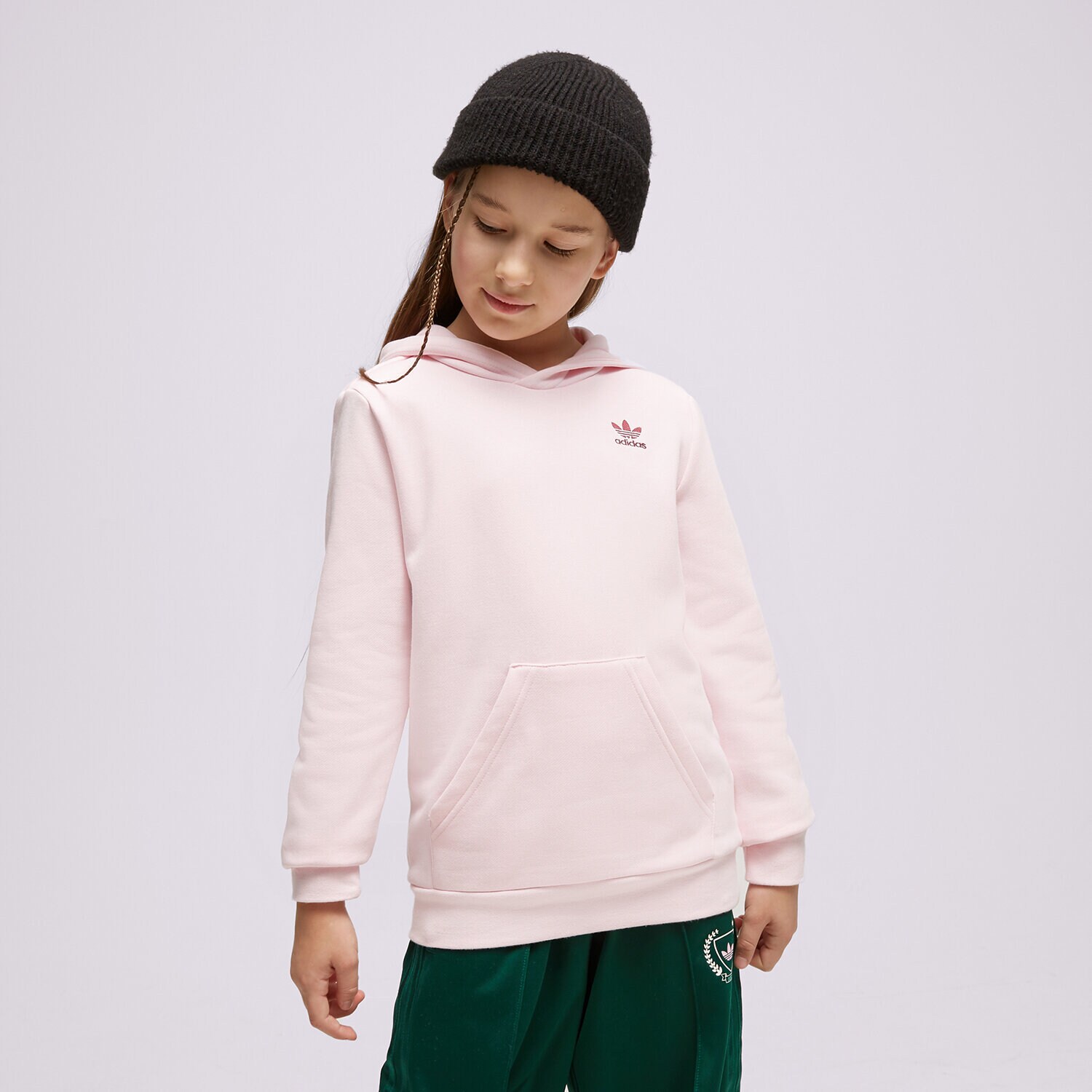 Kinder ADIDAS HOODIE HOODIE GIRL IJ9715 Rosa