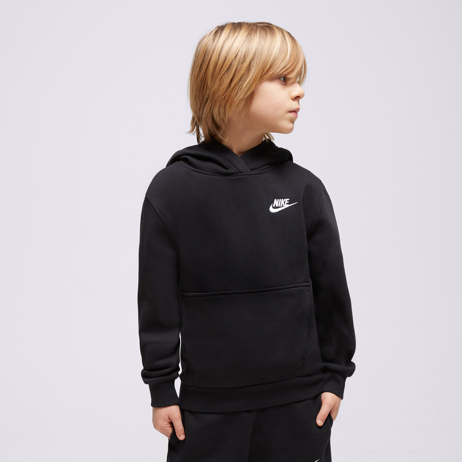 Kinder NIKE HOODIE K NSW CLUB U FD3000-010 Schwarz