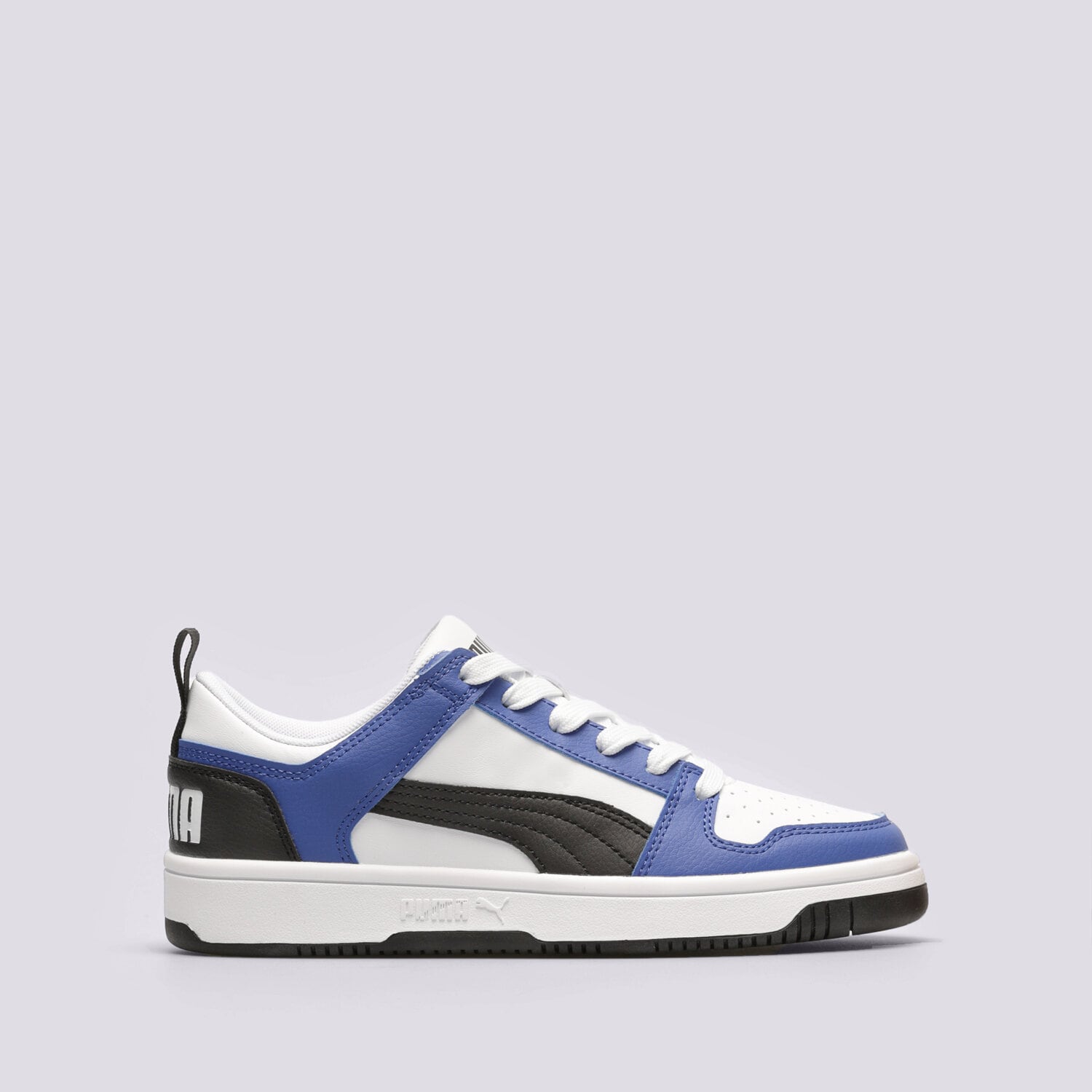 Kinder Sneaker PUMA REBOUND LAYUP LO SL JR  37049019 Dunkelblau