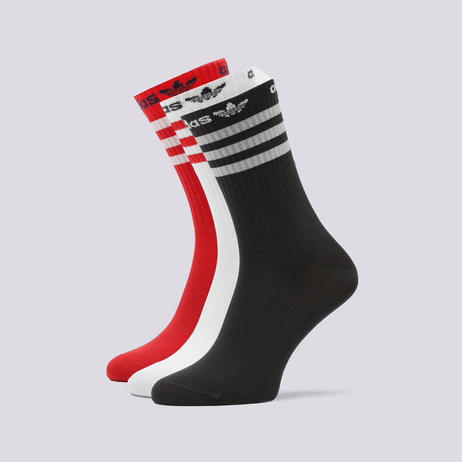 Damen Socken ADIDAS/SOCKEN CREW SOCK 3PP IM2070 Multicolor