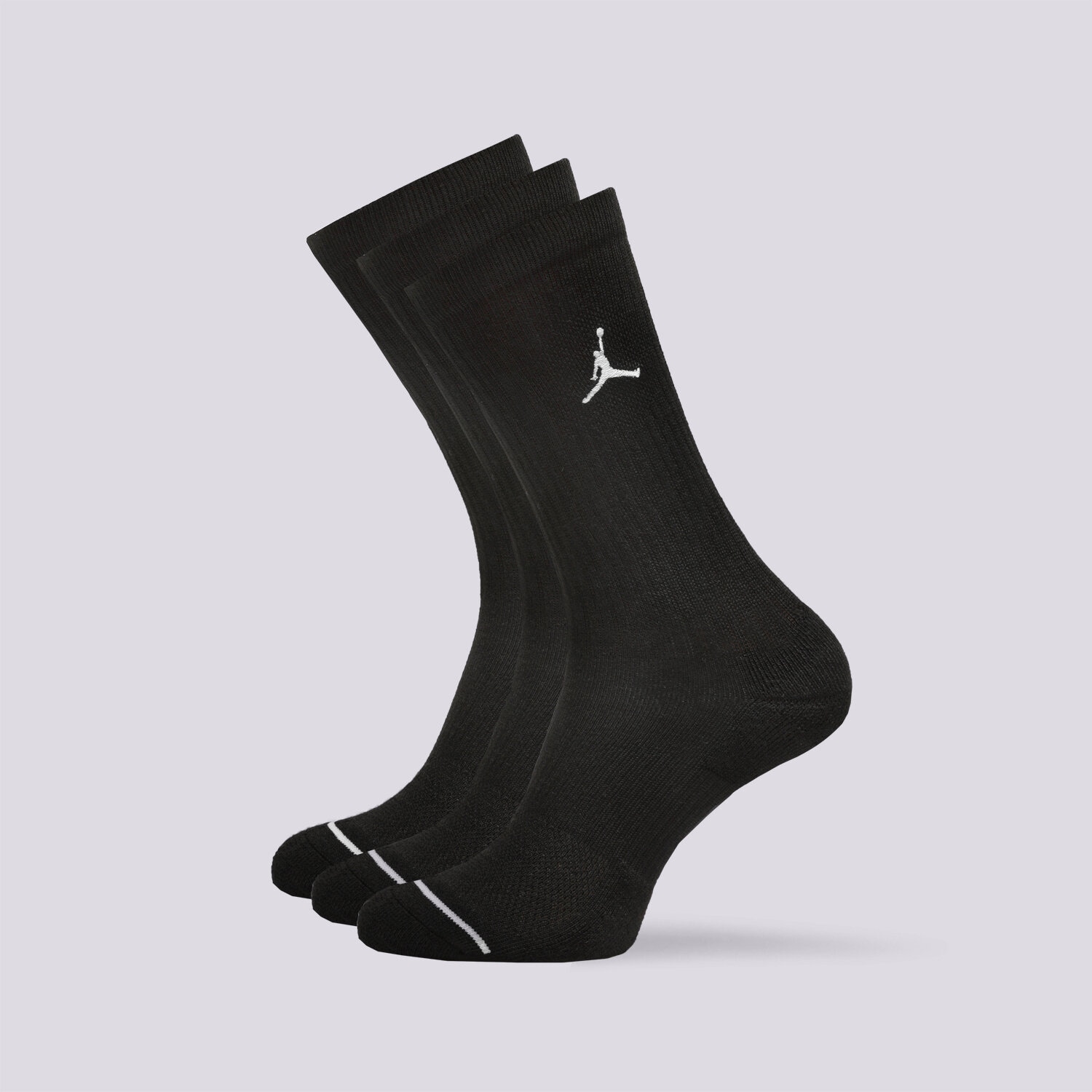 Damen Socken JORDAN SOCKEN U J EVERYDAY CUSH POLY CREW 3PR DX9632-010 Schwarz