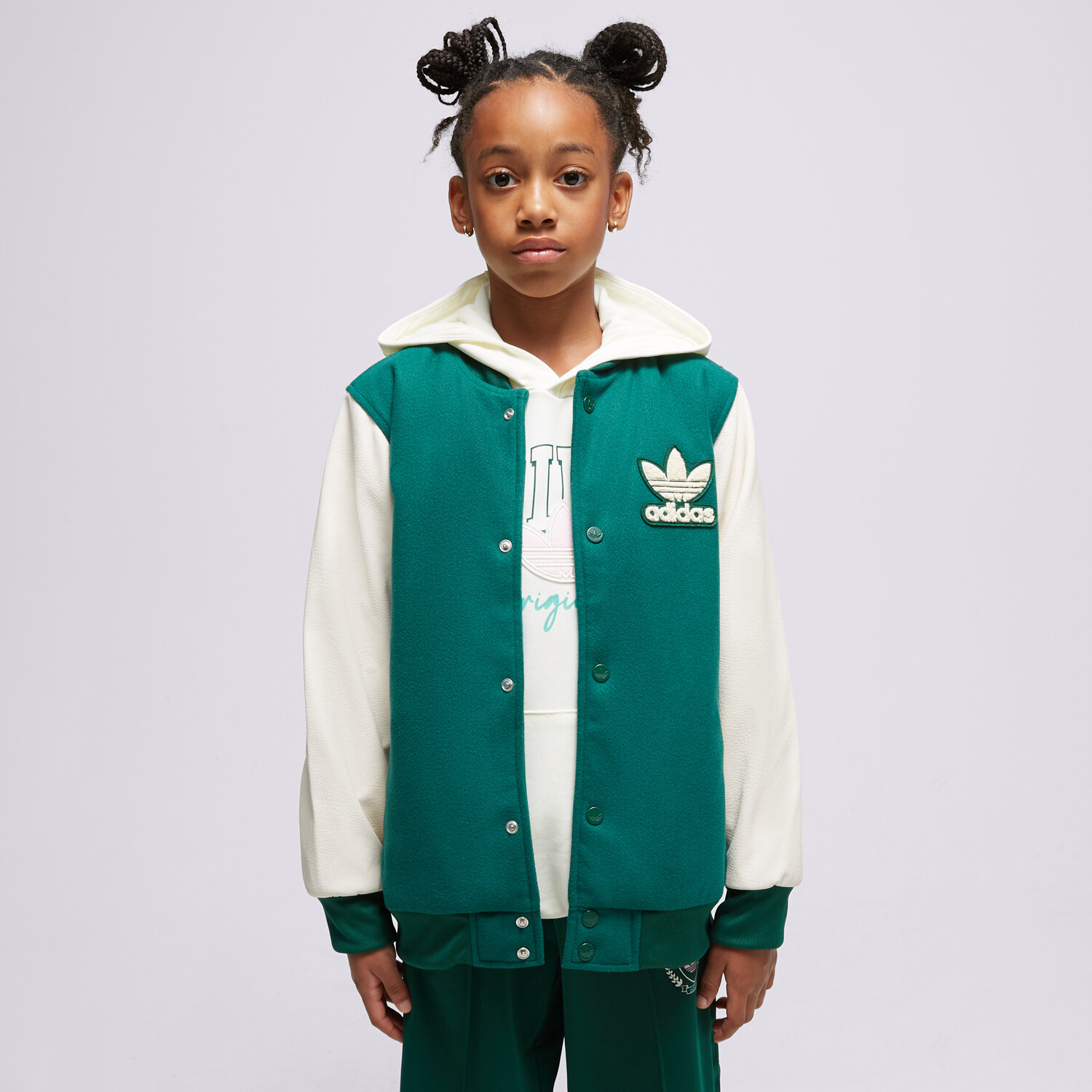 Kinder Übergangsjacke ADIDAS JACKE VRCT JACKET U IJ9776 Grün