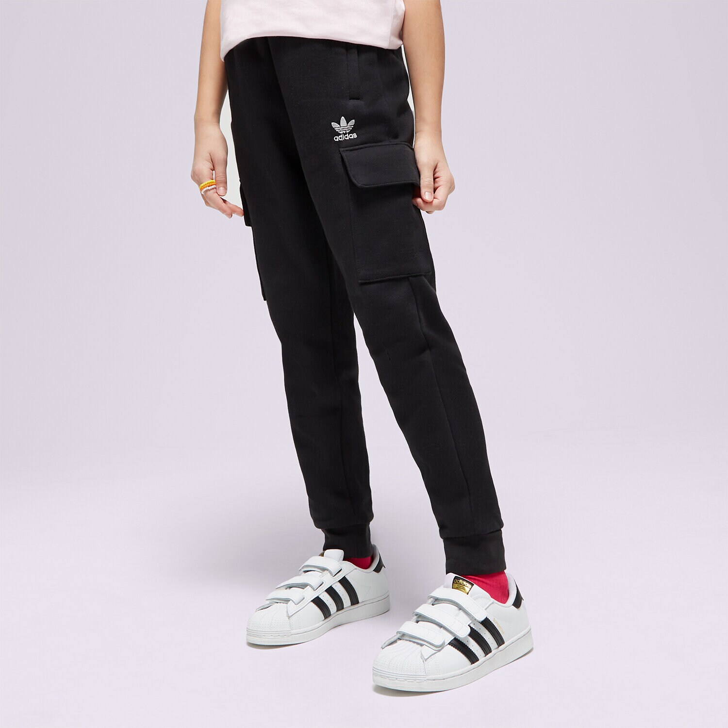 Kinder Hosen ADIDAS HOSE FLEE. CARGO U IL2487 Schwarz