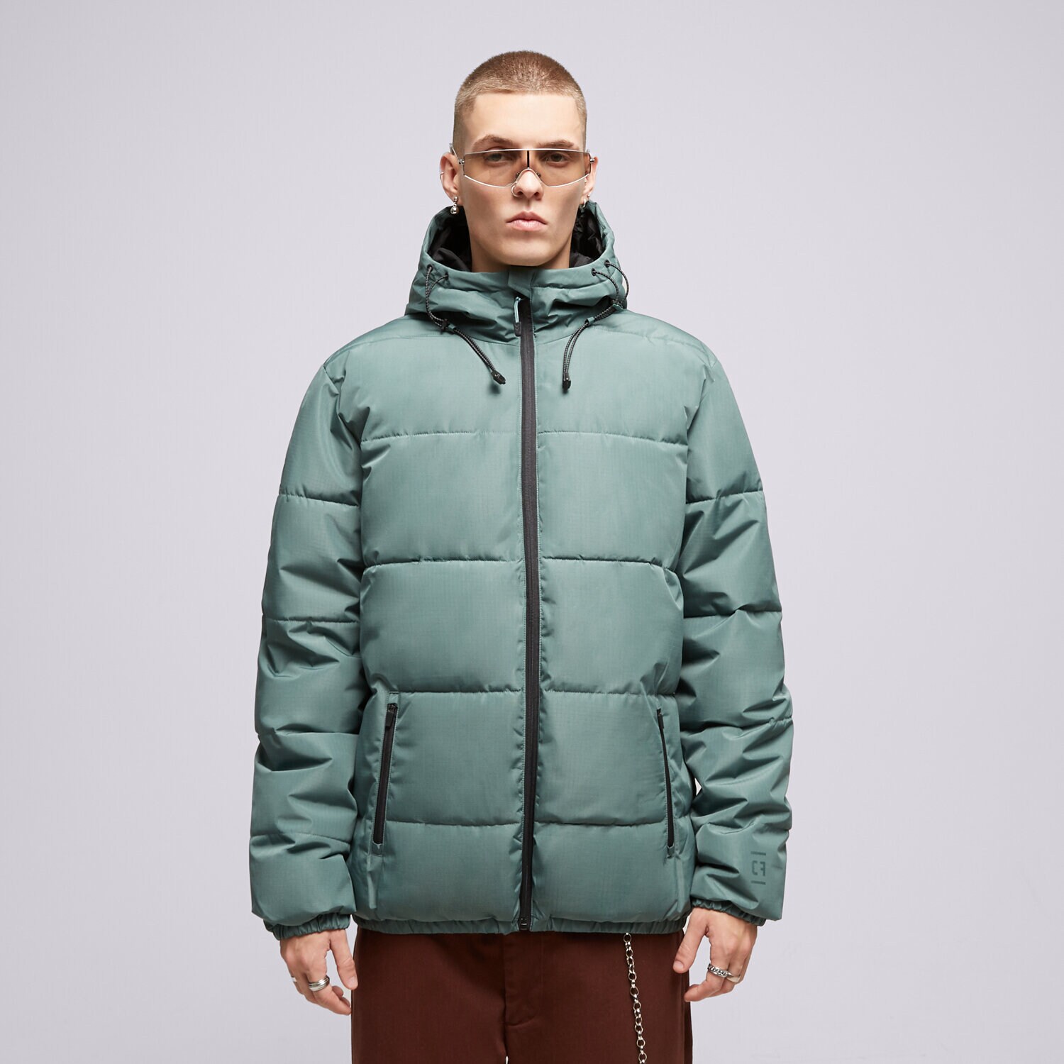 Herren Winterjacke CONFRONT JACKE ESSENTIAL JACKET GREEN CF323KUM18002 Grün