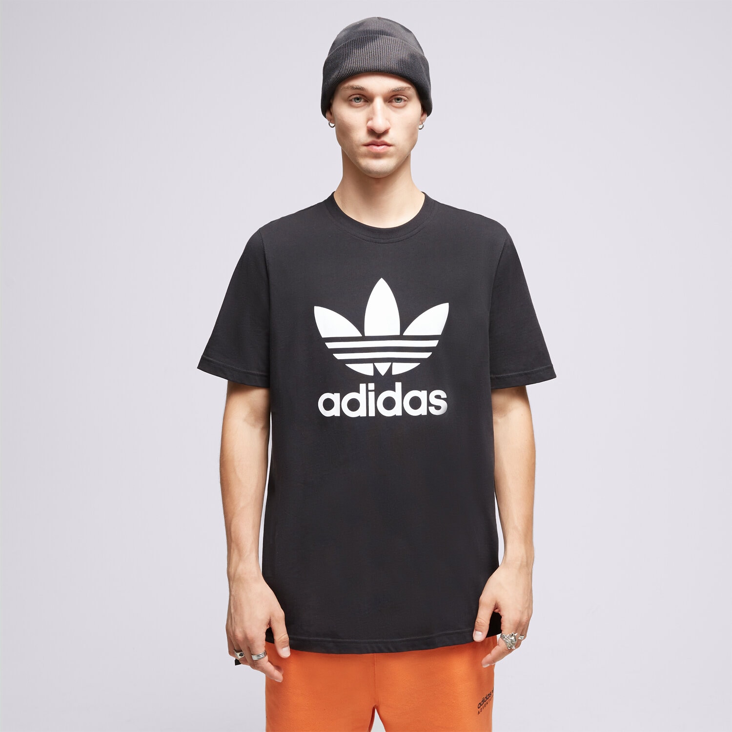 Herren T-Shirt ADIDAS T SHIRT TREFOIL IM4410 Schwarz