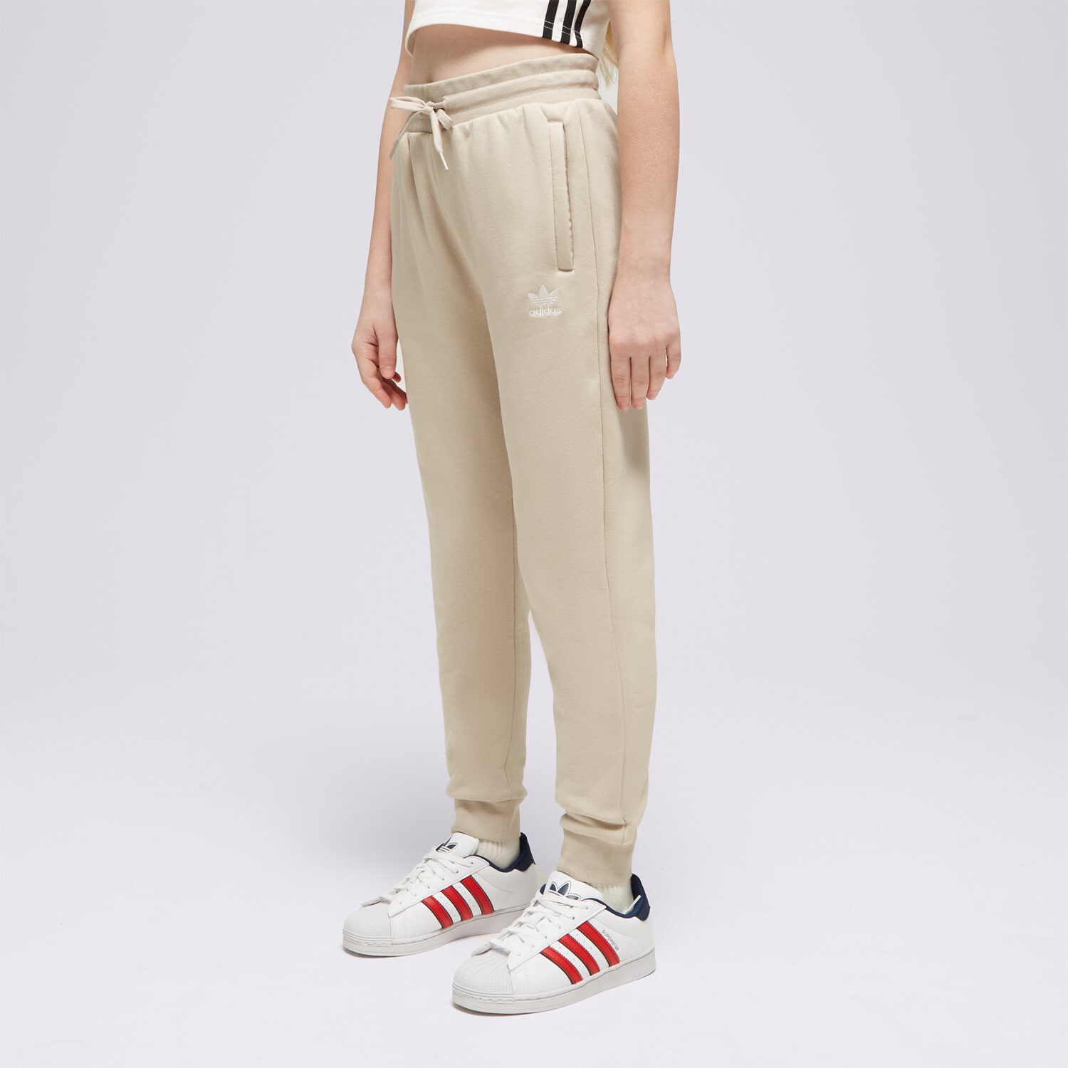 Kinder Hosen ADIDAS HOSE GIRL IJ9799 Beige