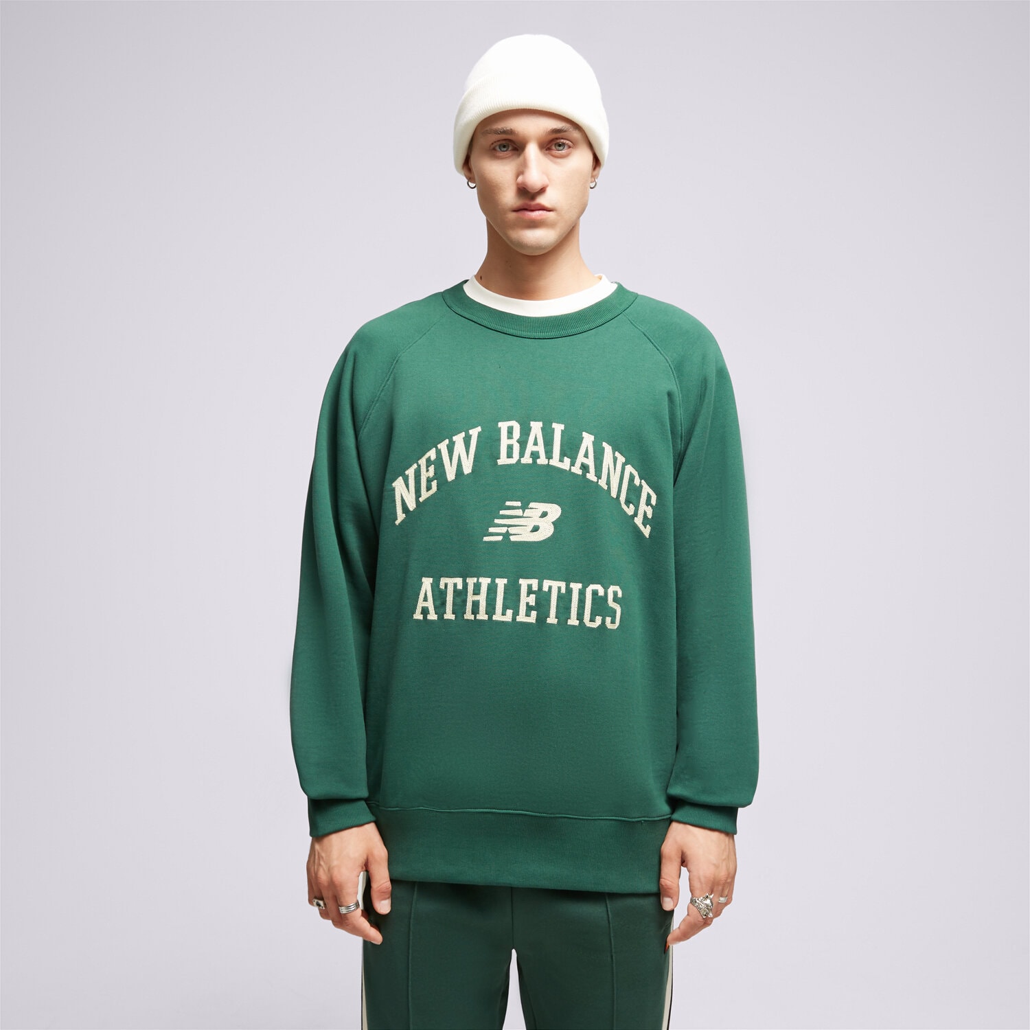 Herren NEW BALANCE SWEATSHIRT NB ATHLETICS VARSITY CREW MT33550NWG Multicolor