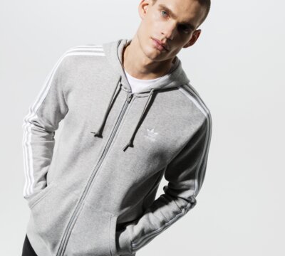 ADIDAS HOODIE 3-STRIPES FZ ED5969 | Grau | 54,99 € | Hoodies und  Sweatshirts | Sizeer.de