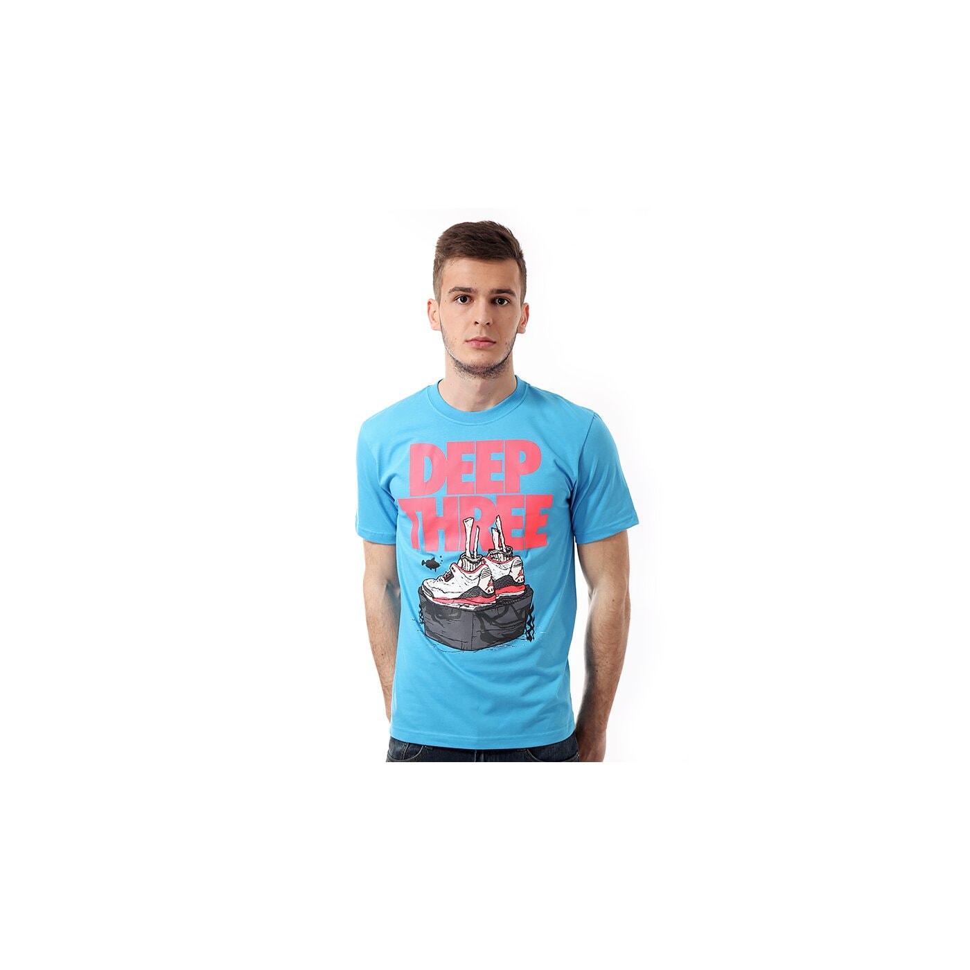 T SHIRT JORDAN AJ III CEMENT S HOES TEE 589096426 Blau 9,95 EUR T