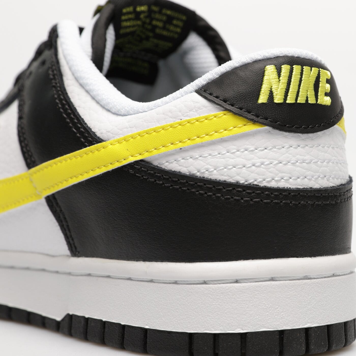 nike dunk low schwarz weiß