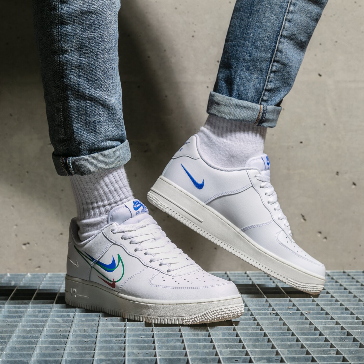 Nike Air Force 1 Low Herren Schuhe NIKE AIR FORCE 1 LOW DM9096-101 | WEIß | 109,99 EUR | Sneaker | Sizeer.de