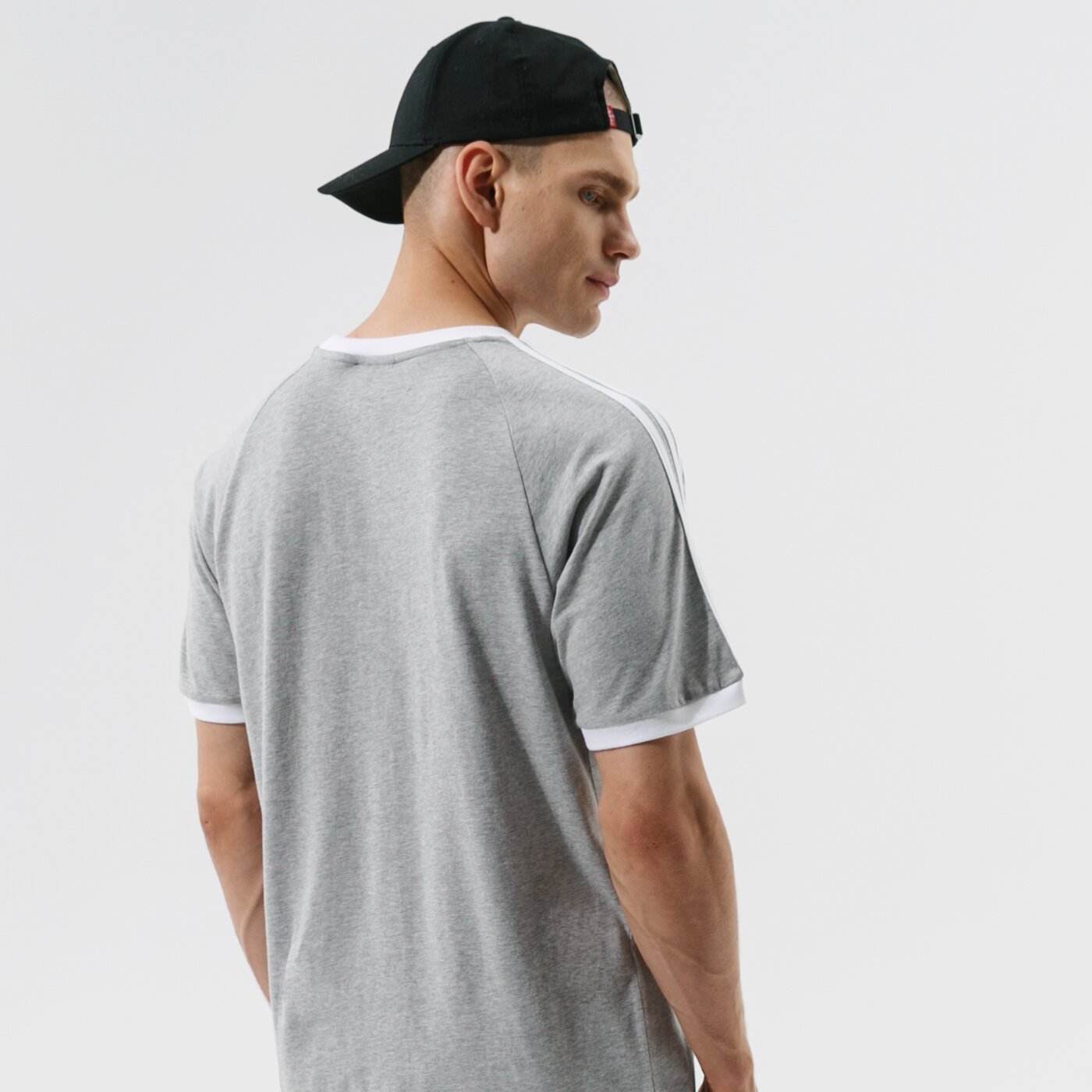 adidas Adicolor Classics 3-Stripes Tee - Grey | men lifestyle | adidas US