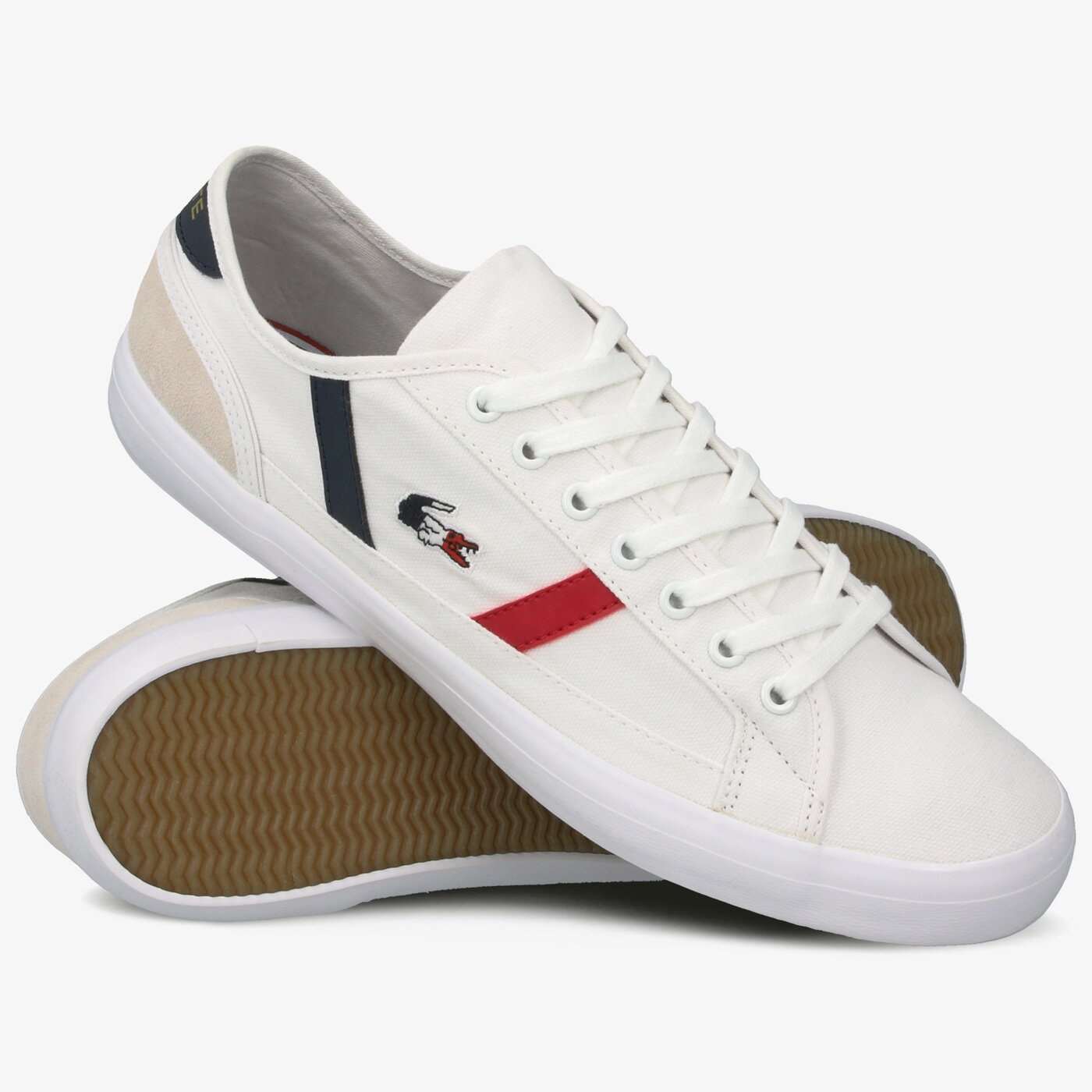 lacoste sideline tricolor sneaker