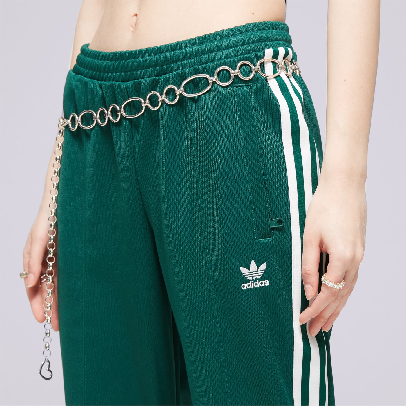Grune Adidas Hose