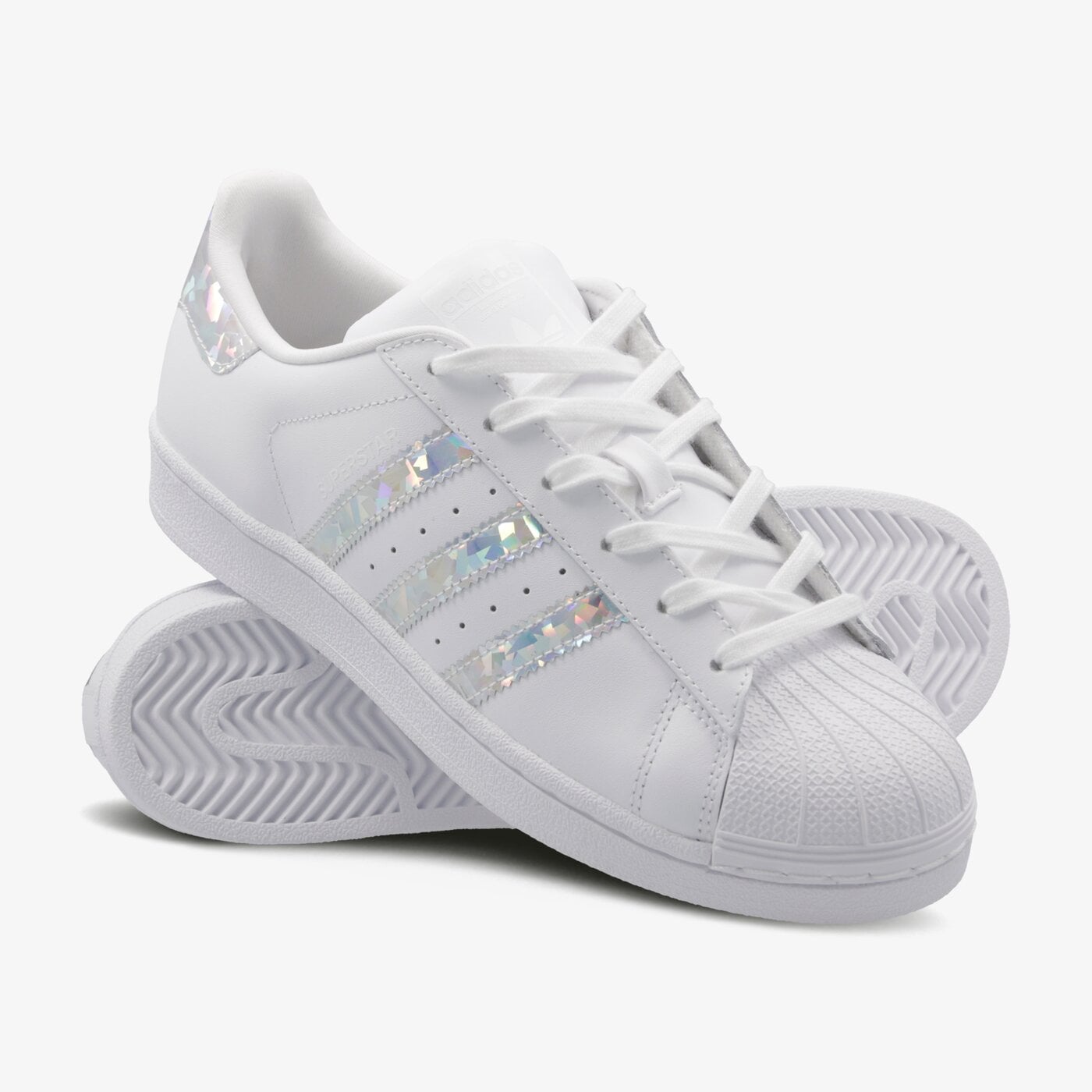 Adidas superstar holographic on sale 39