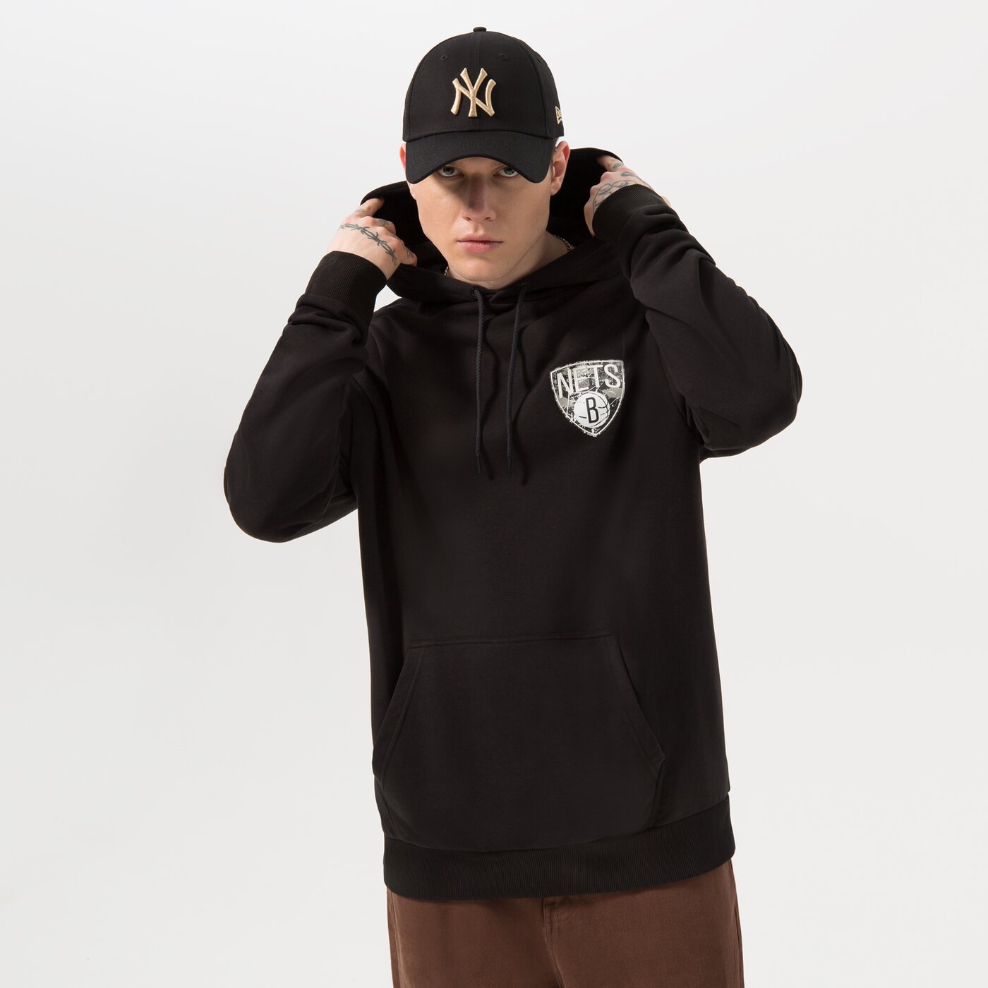 brooklyn nets zip up hoodie