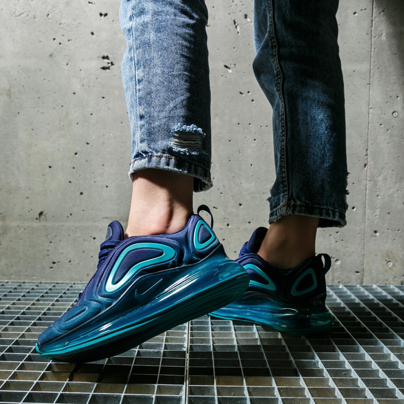 Nike 720 schwarz blau Clearance