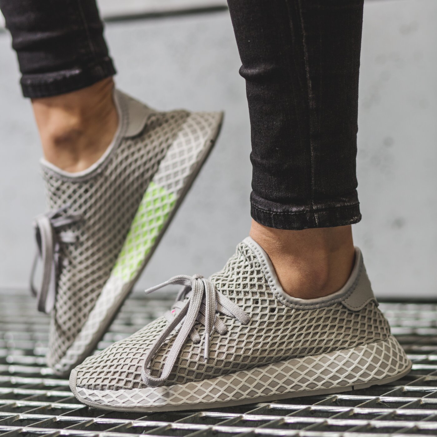adidas deerupt runner herren grau
