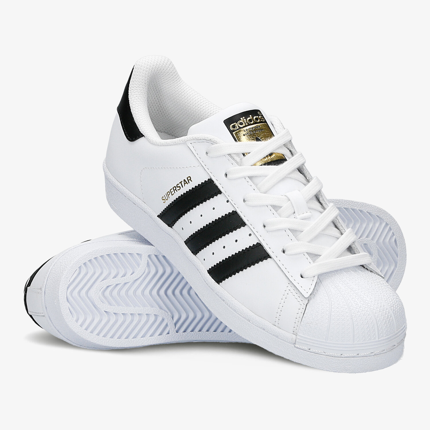 adidas Superstar C77124 Damen WeiB adidas superstar WeiB Schwarz 49 99 Sizeer