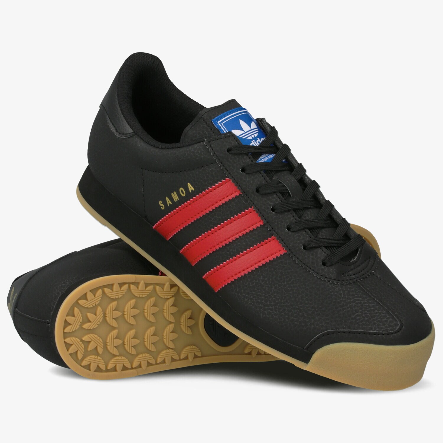 Adidas samoa mens red best sale