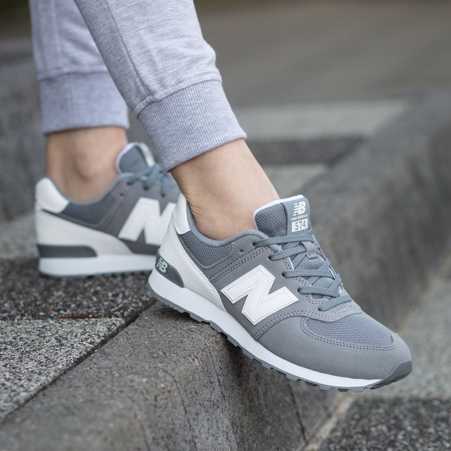 NEW BALANCE KL574CKG Grau KL574CKG Sizeer