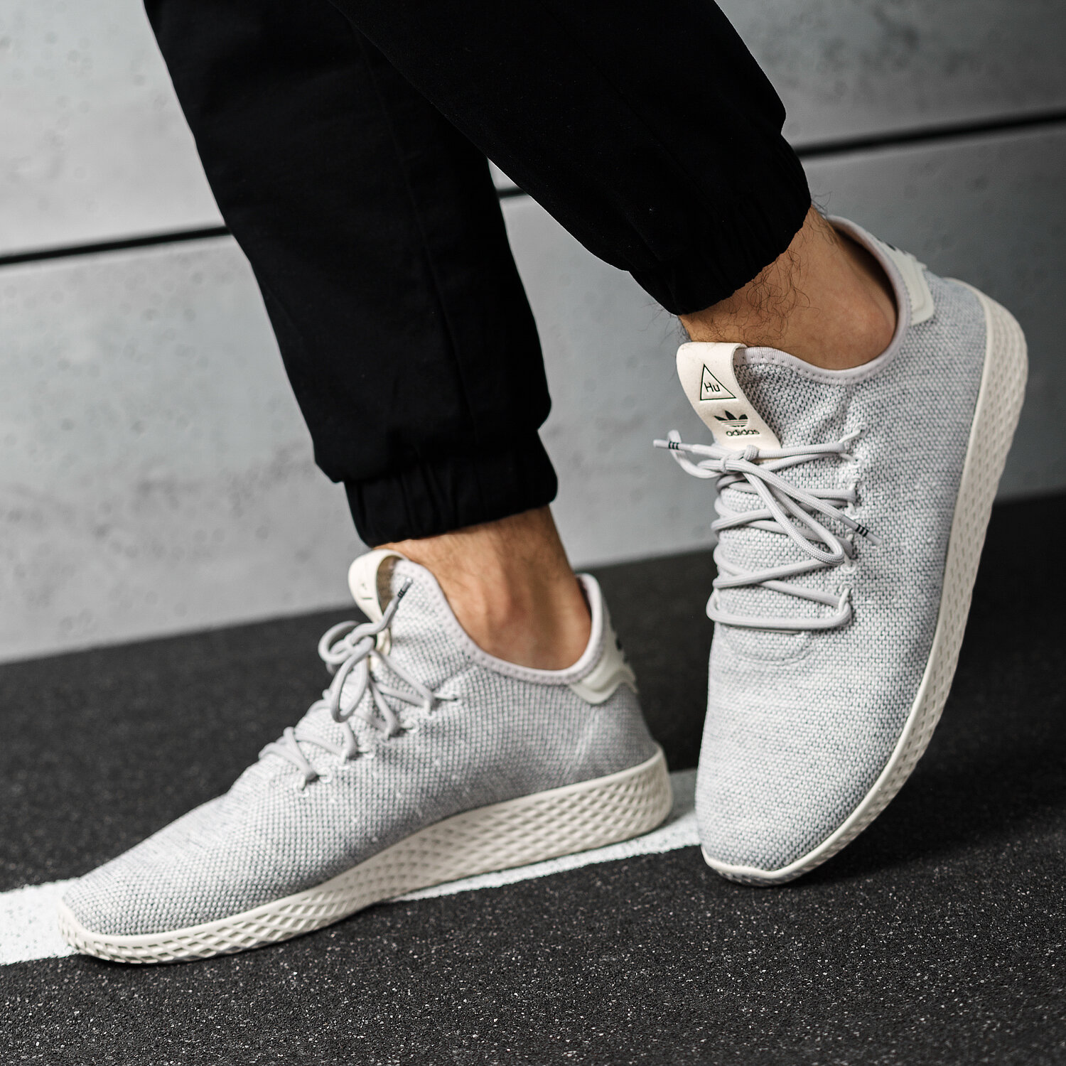 Adidas tennis hu grey best sale