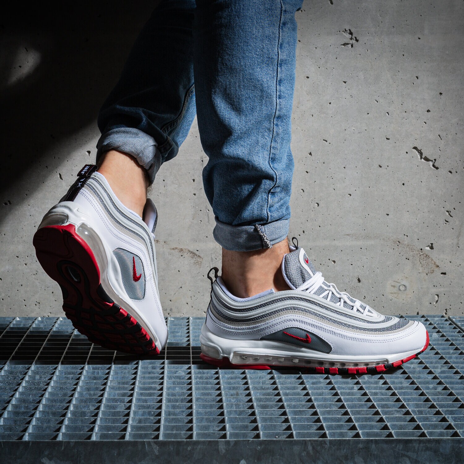 NIKE AIR MAX 97 WeiB DM0027 100 Sizeer