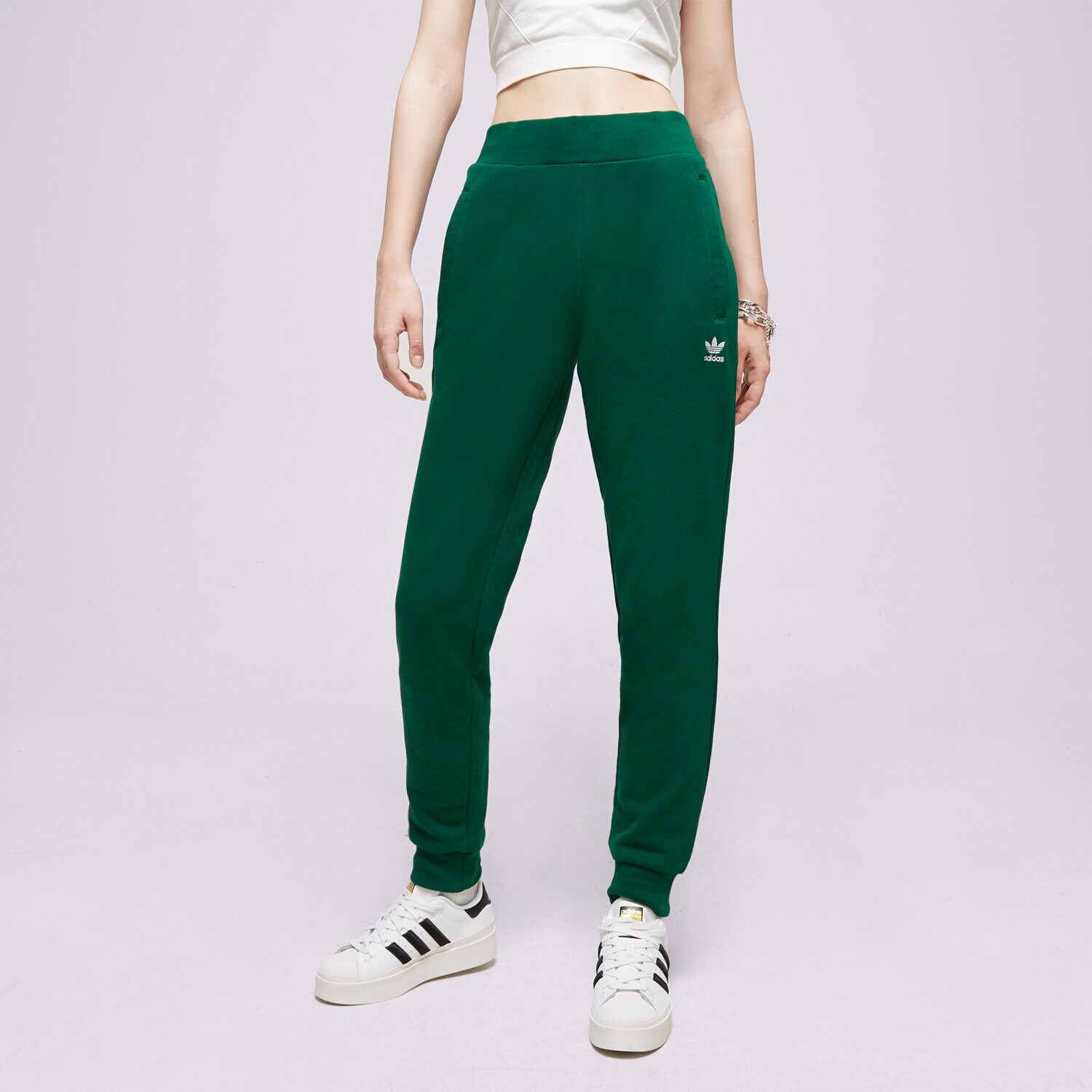 Grüne adidas jogginghose damen online