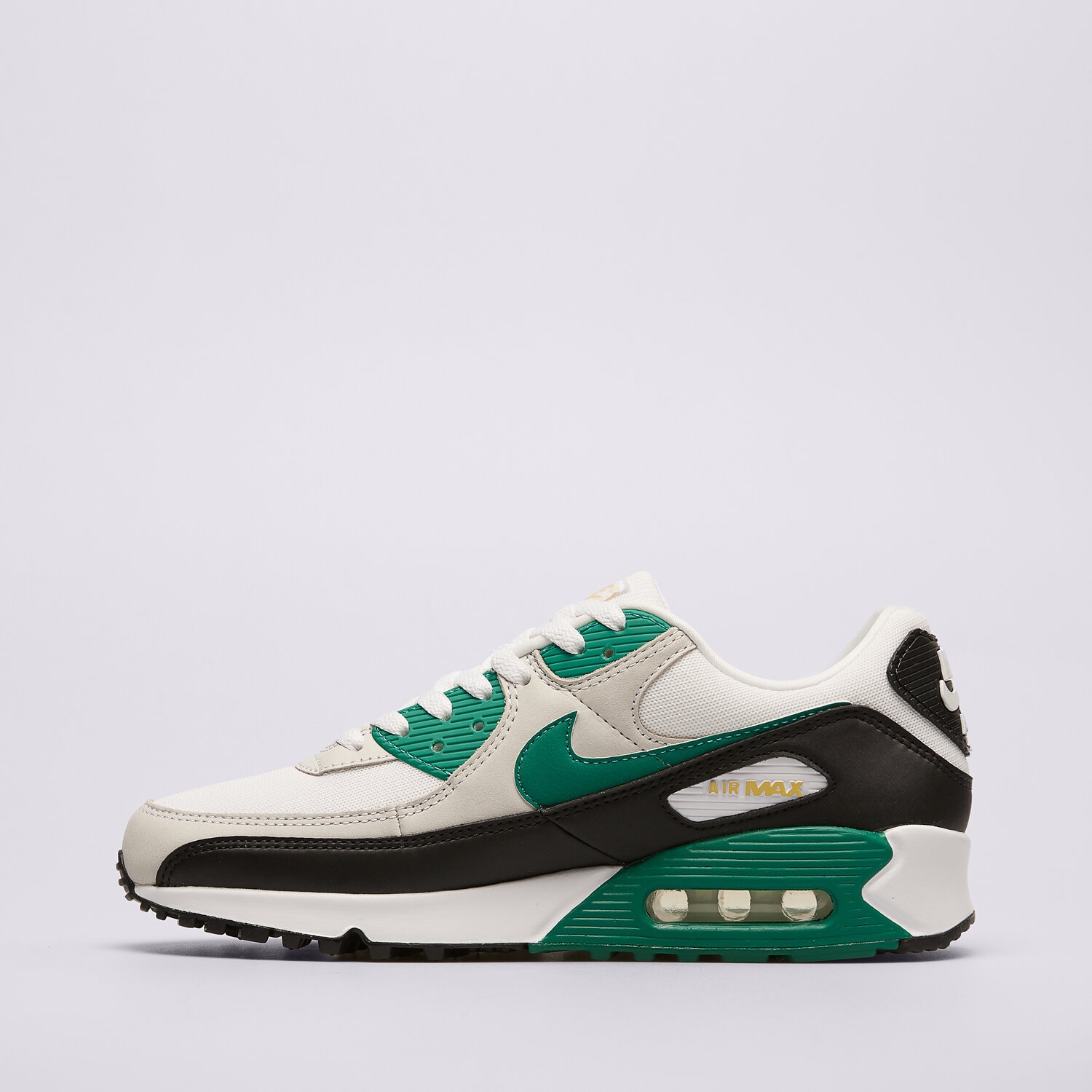 Nike air max 90 green and white best sale