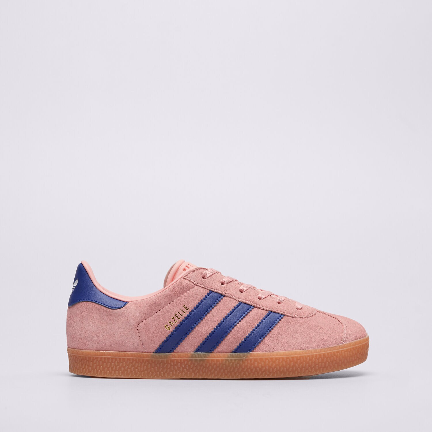 Adidas originals gazelle pink suede gum sole trainers best sale